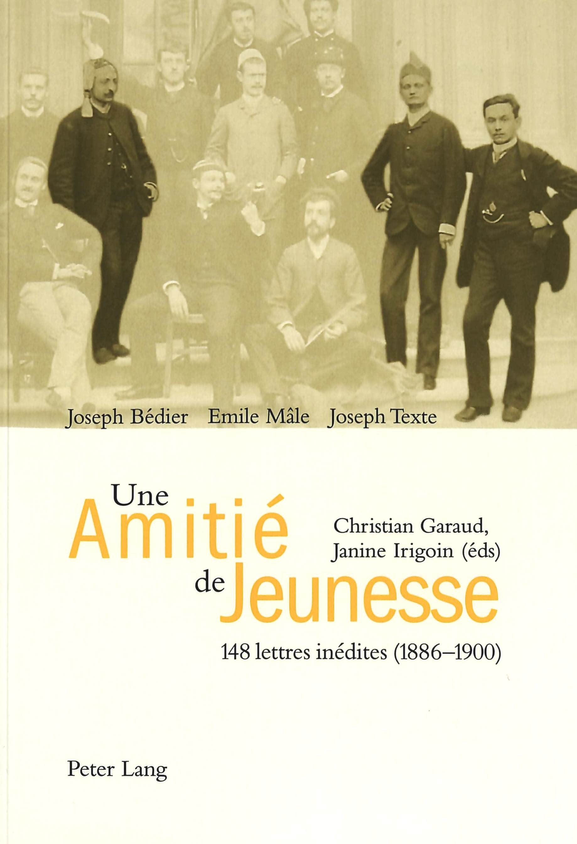 UNE AMITIE DE JEUNESSE
