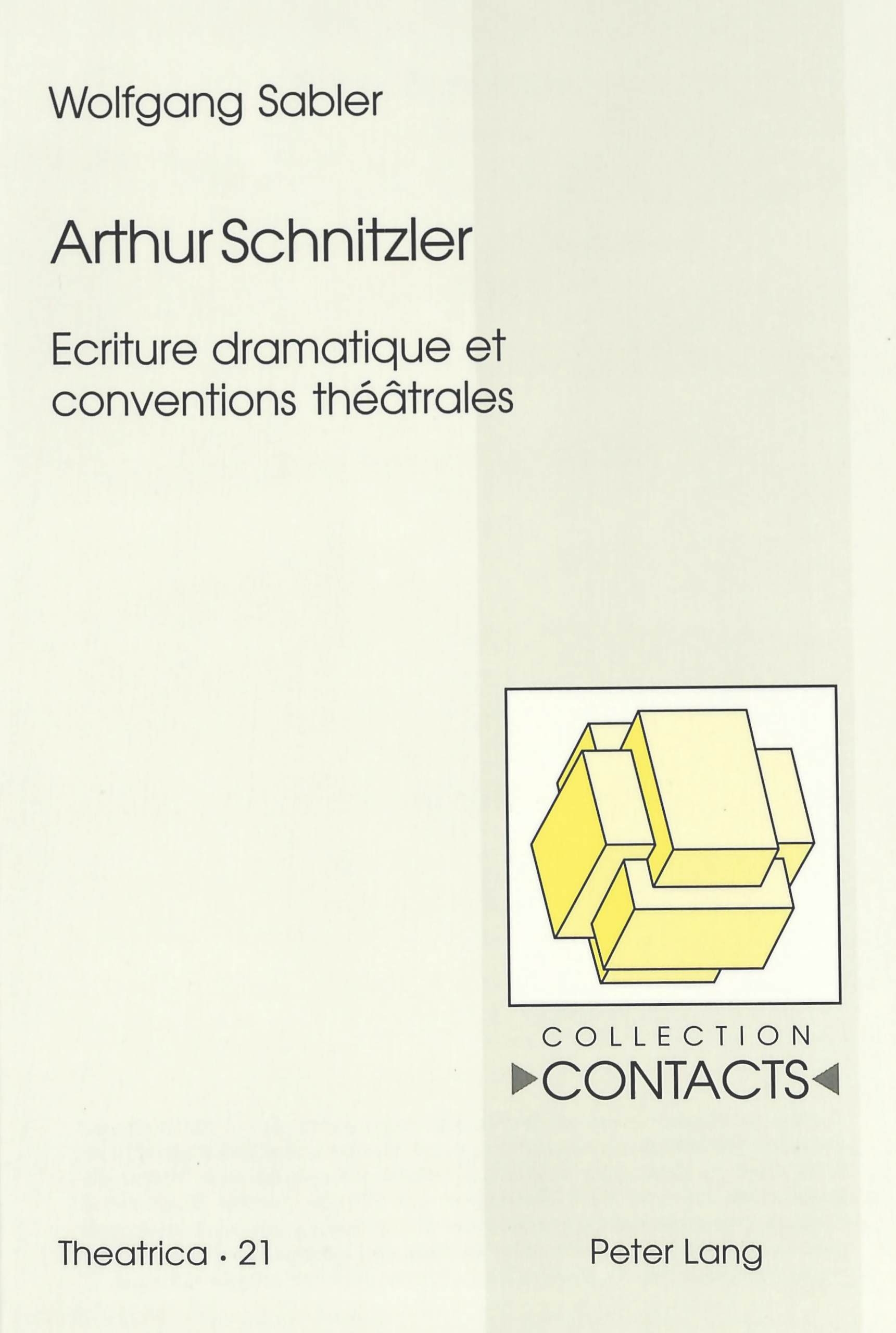 ARTHUR SCHNITZLER
