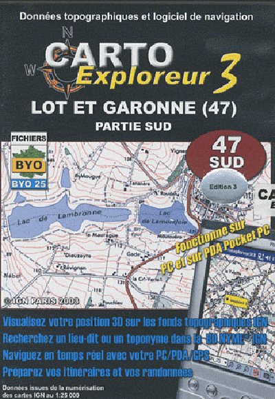 **LOT ET GARONNE SUD CD ROM**