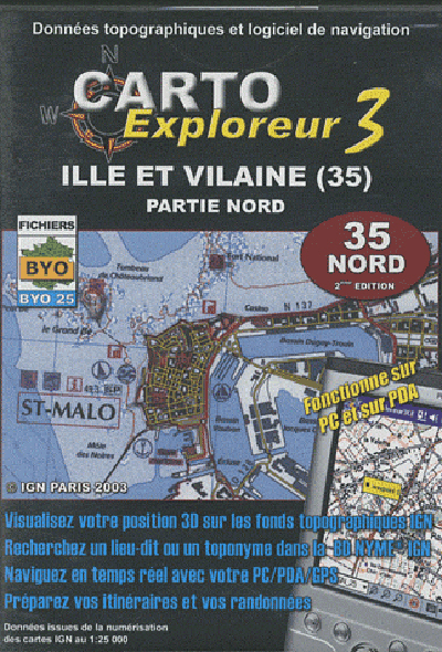 **ILLE ET VILAINE NORD CD-ROM*