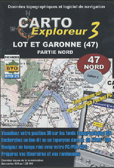 ** LOT ET GARONNE NORD CD ROM