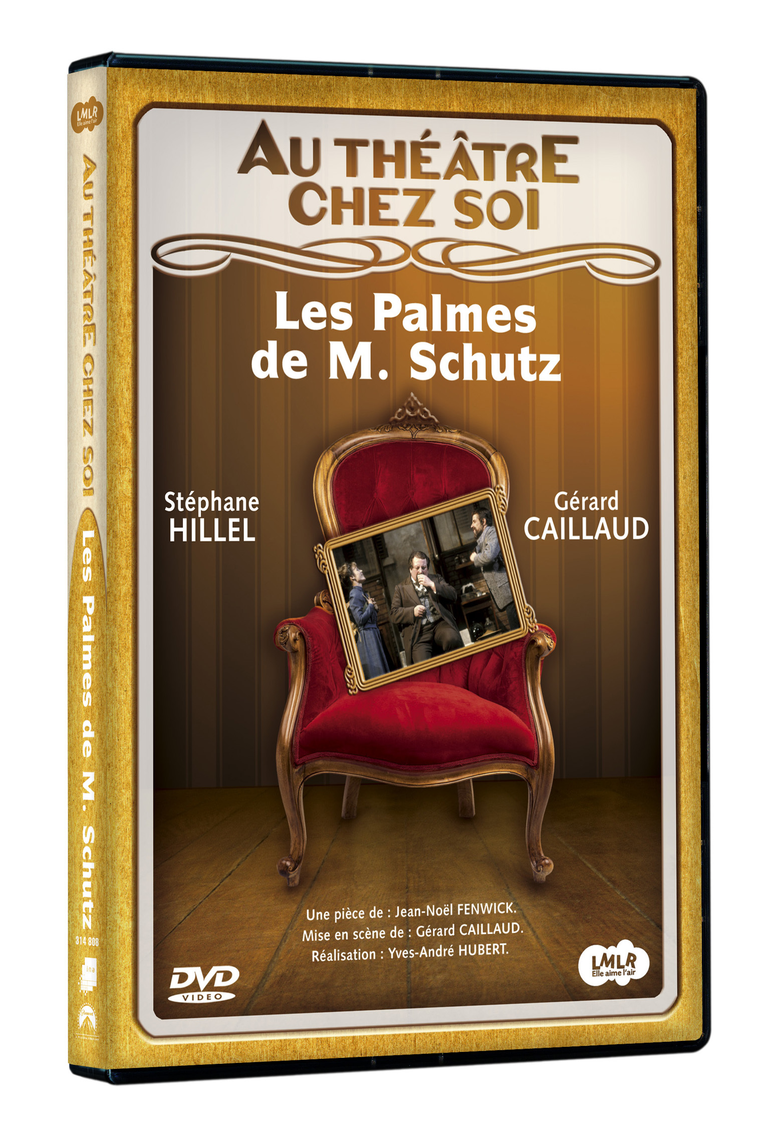 LES PALMES DE MR SCHUTZ - DVD  AU THEATRE CHEZ SOI