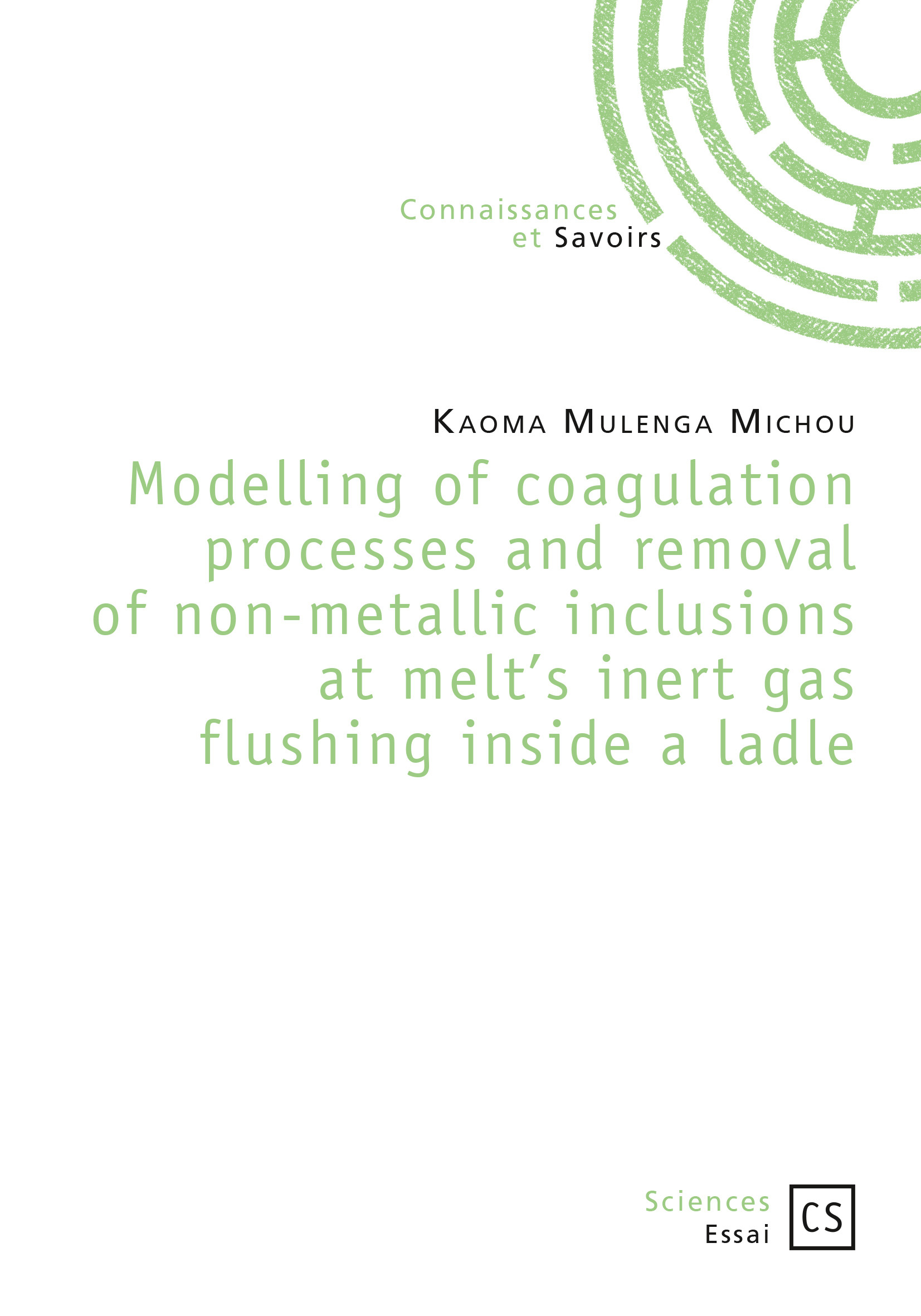 Modelling of coagulation processes and removal of non-metallic inclusions at melt's inert gas flushing inside a ladle