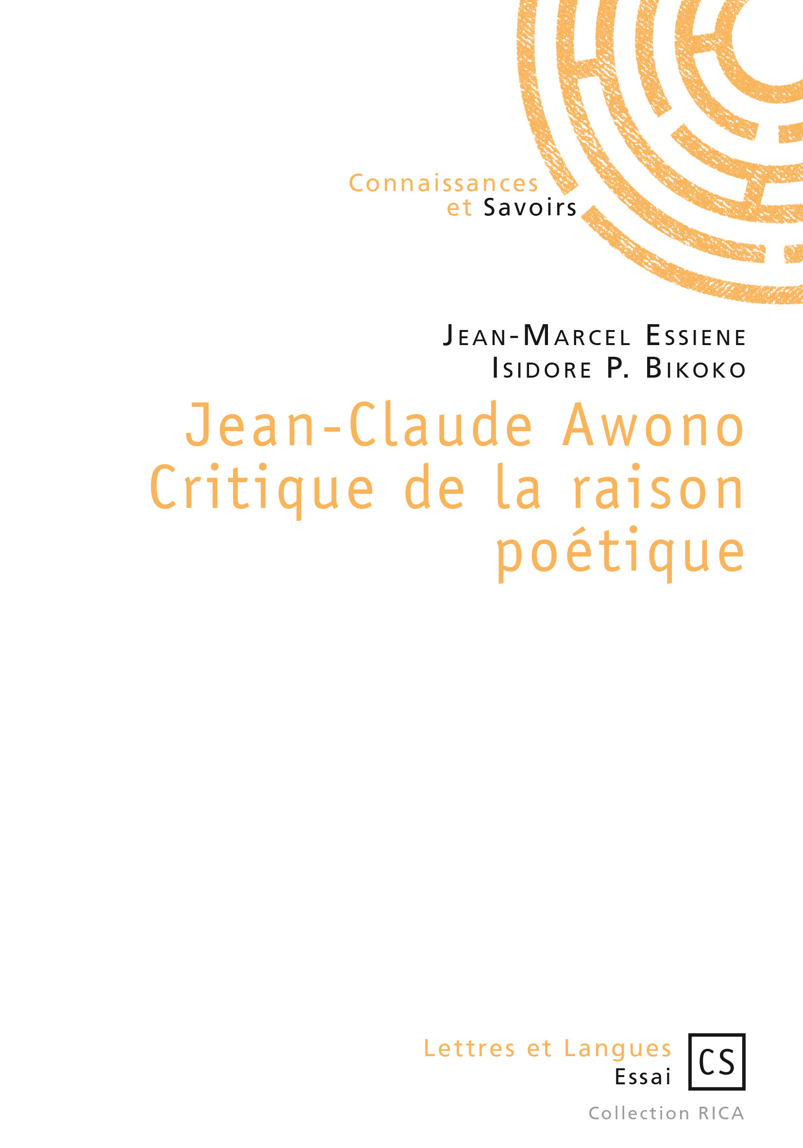 Jean-Claude Awono, critique de la raison poétique