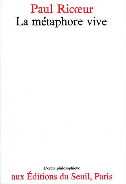 La Métaphore vive