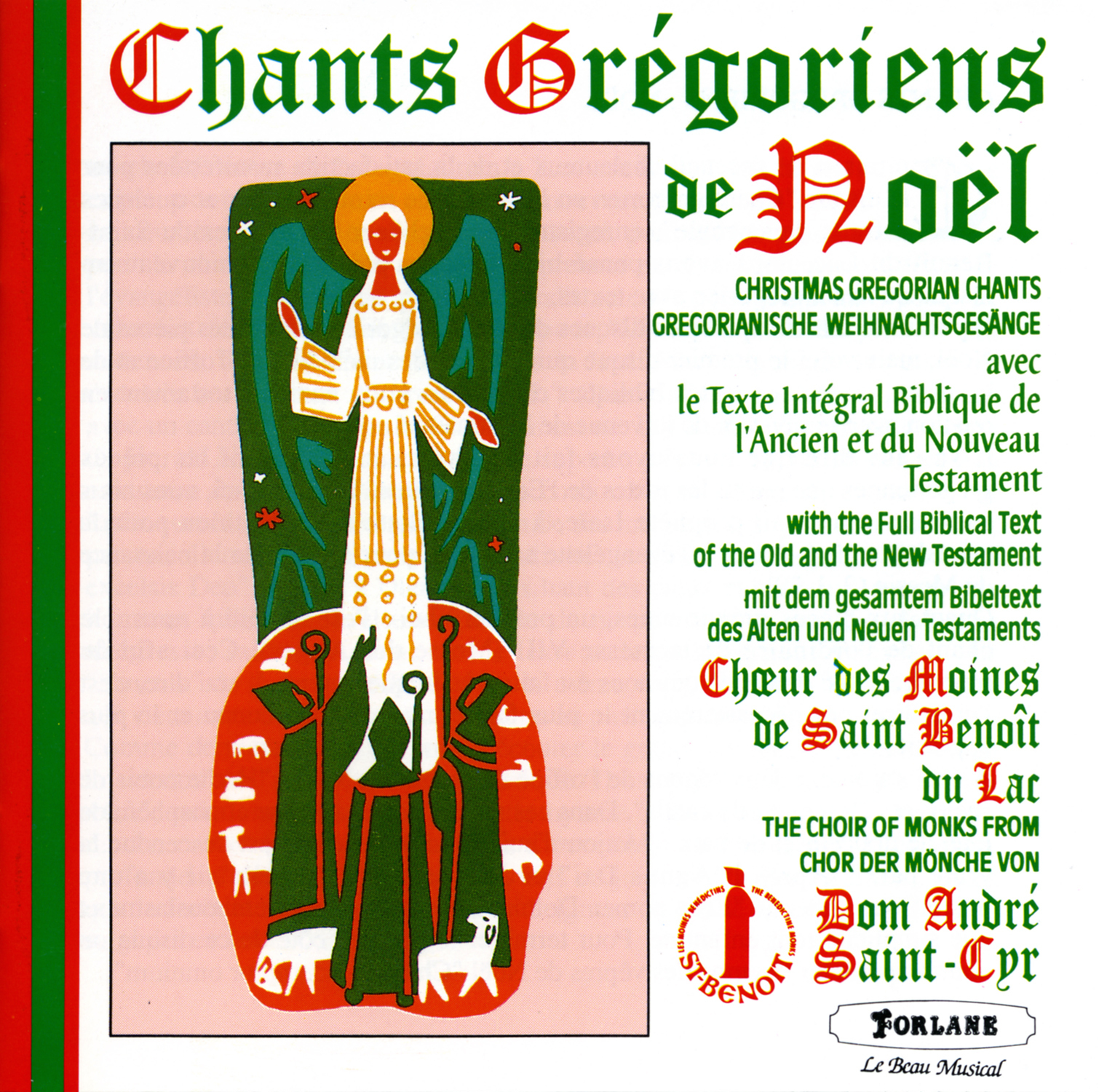 19 chants grégoriens de Noël