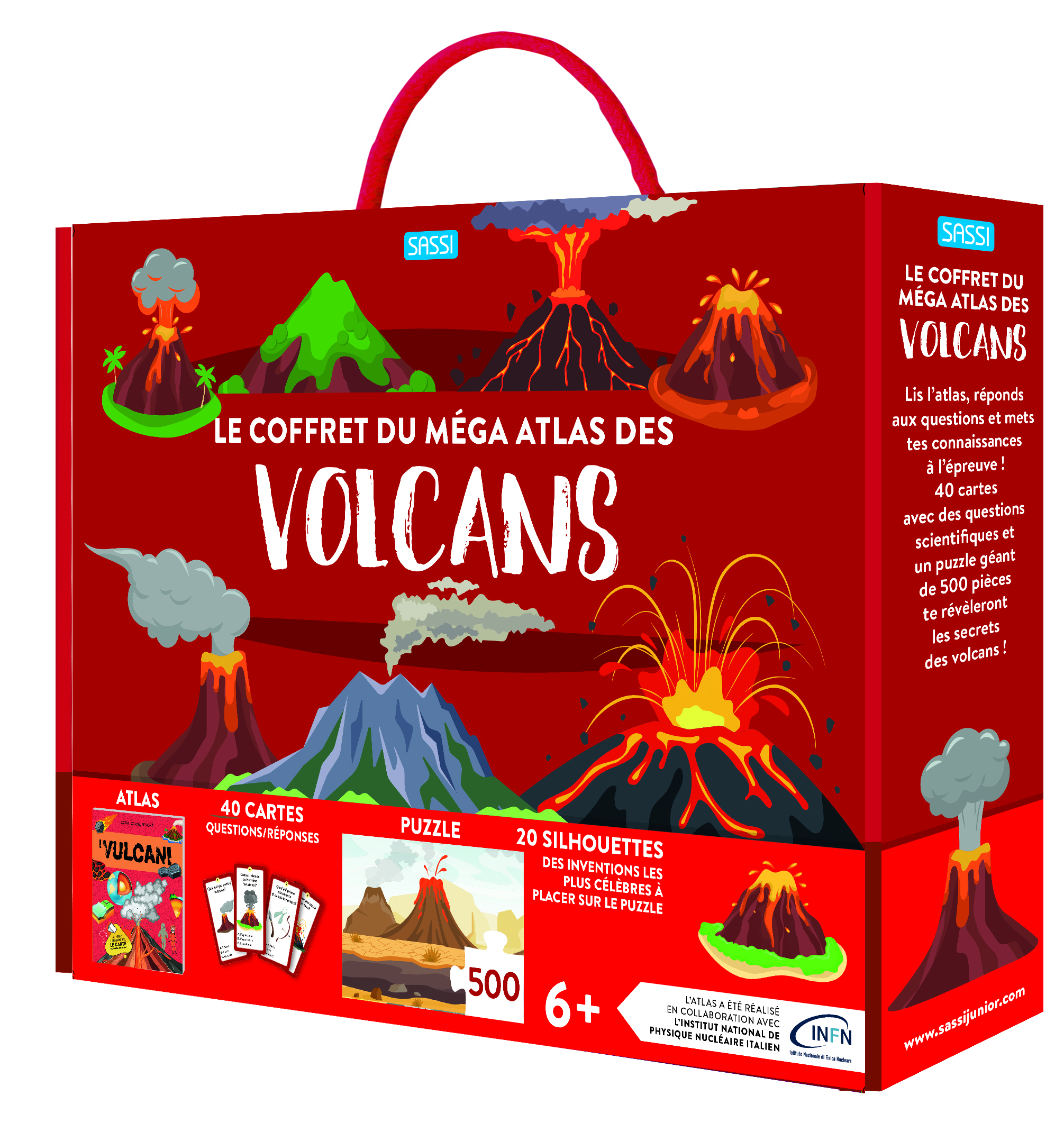 Le coffret du méga atlas des volcans 