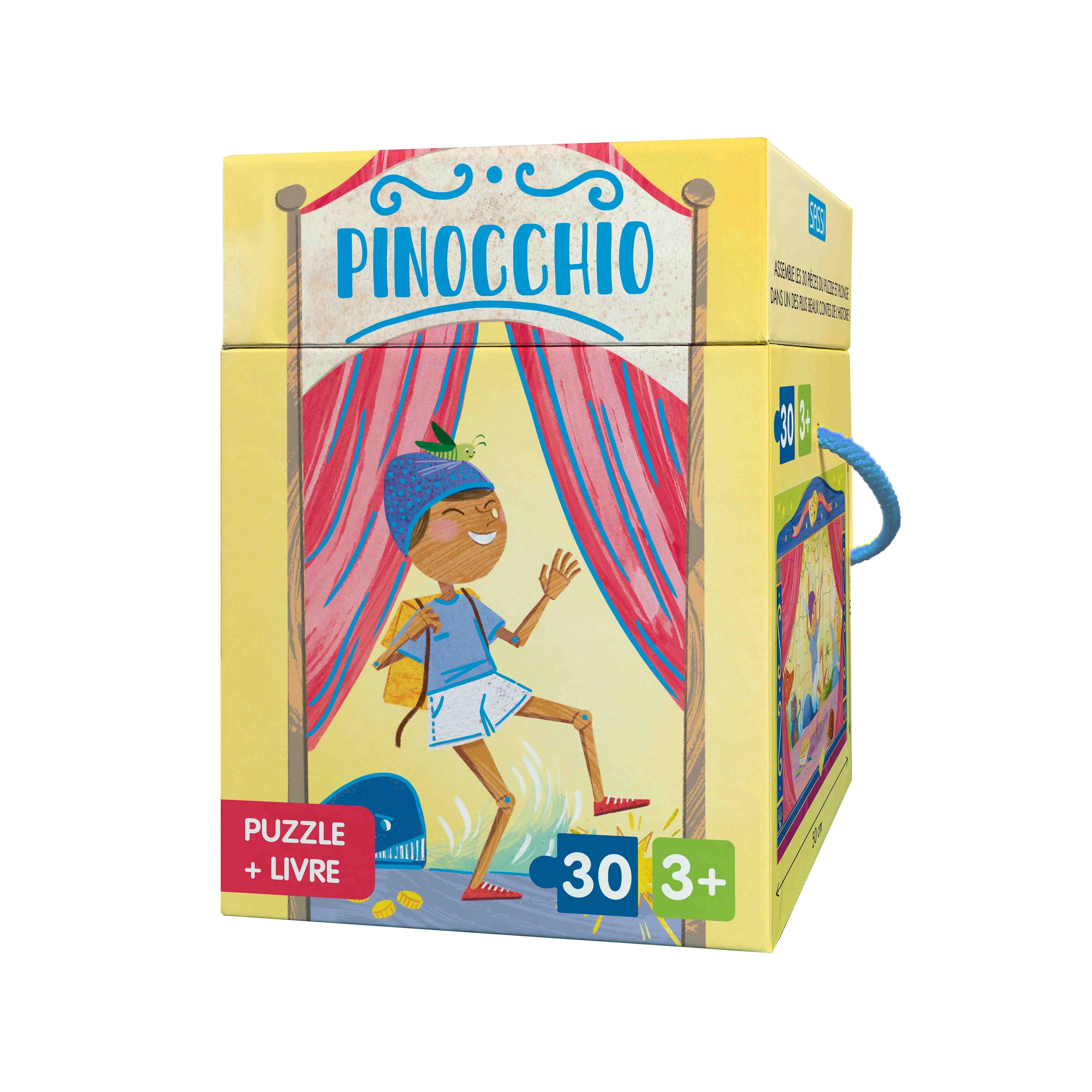 Puzzle + livre - Pinocchio