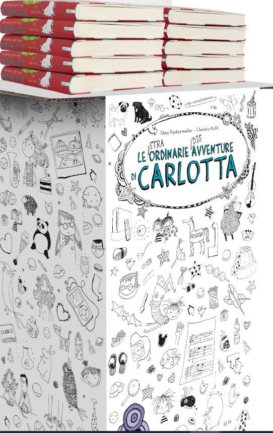 Clara catastrophe Présentoir vide