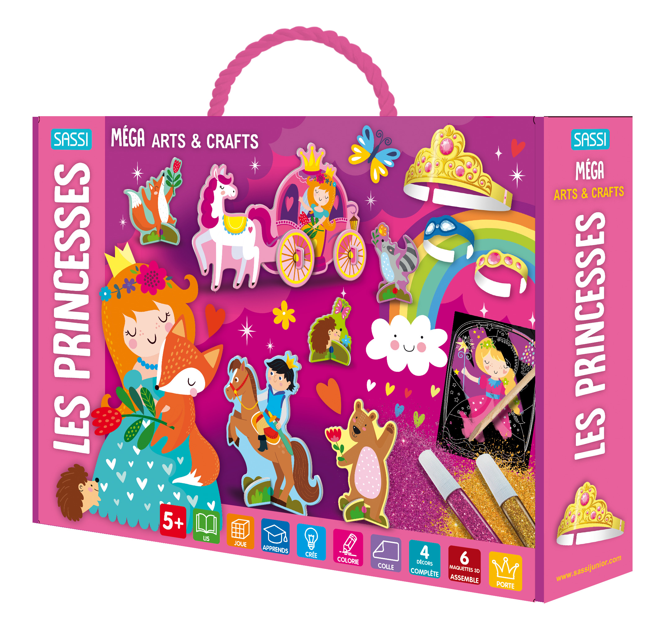 Méga box arts & crafts - Les princesses