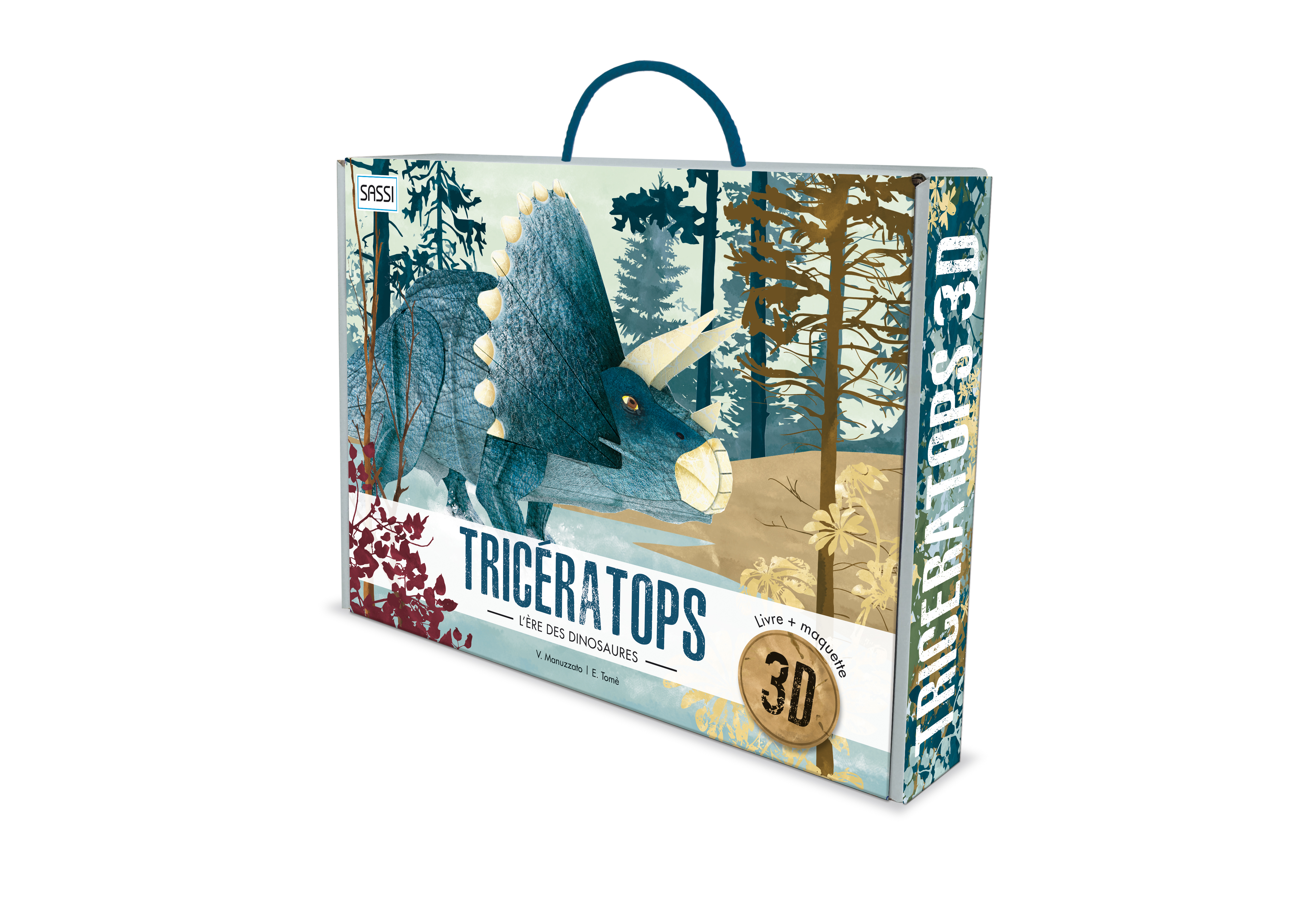 L'ère des dinosaures - Le tricératops 3D