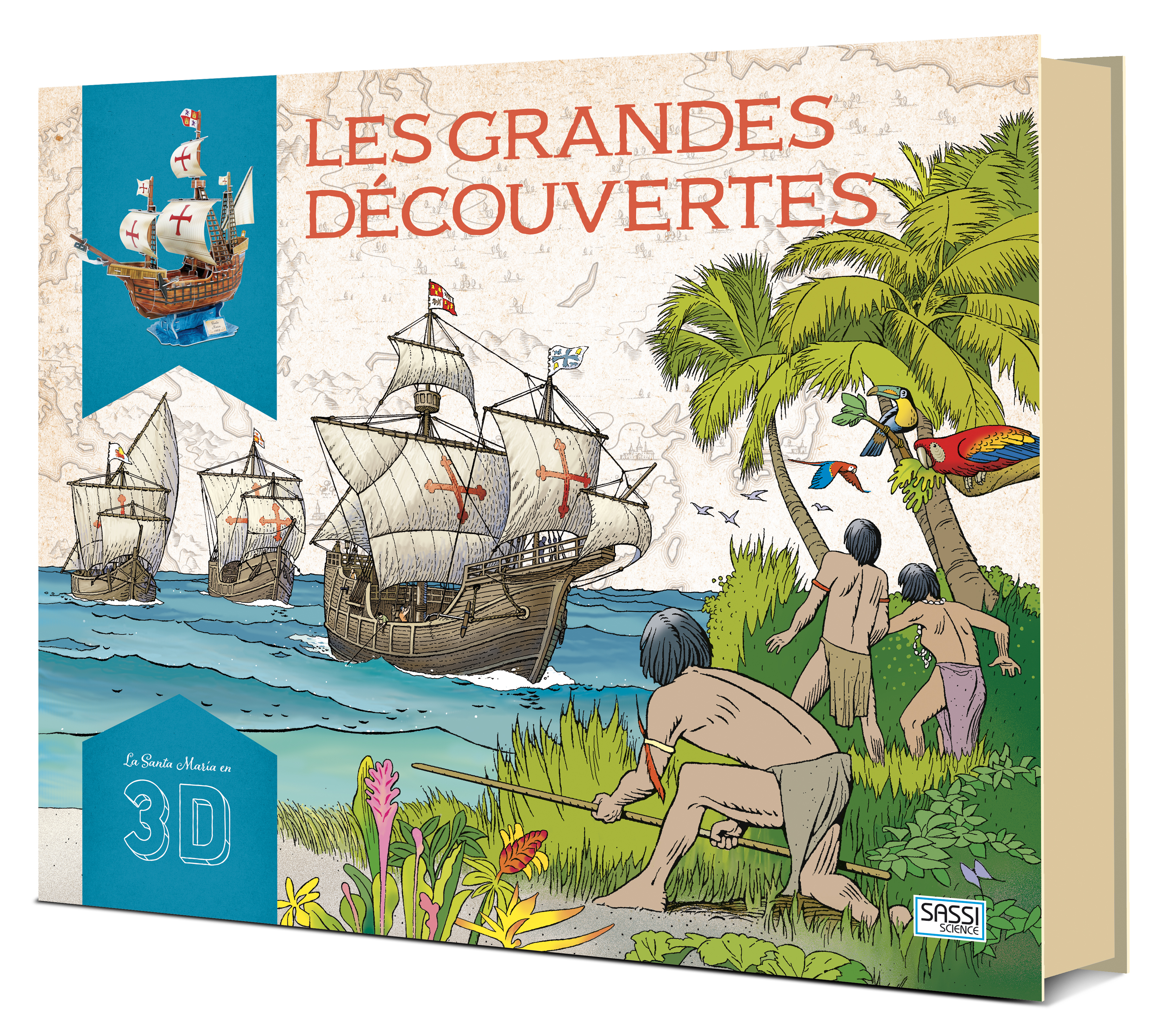 Les grandes découvertes - La Santa Maria 3D
