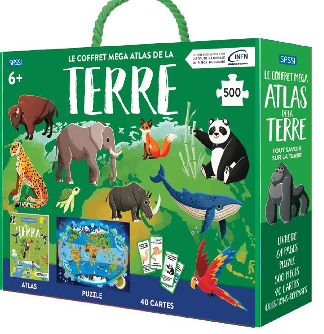Le coffret du méga atlas de la terre