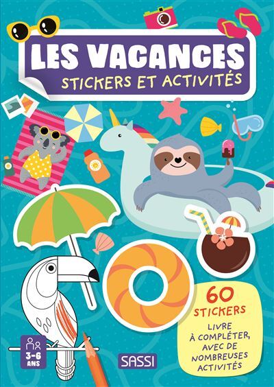 Livres d'activités - Les vacances