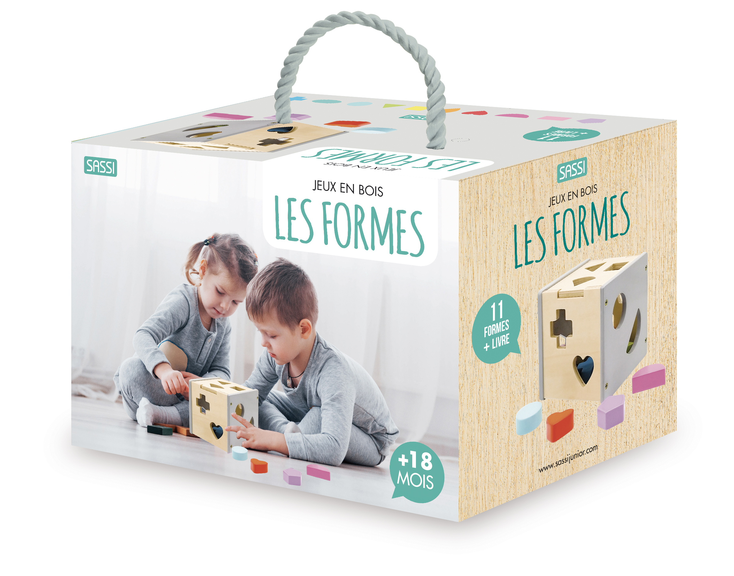 Jeux en bois - Les formes