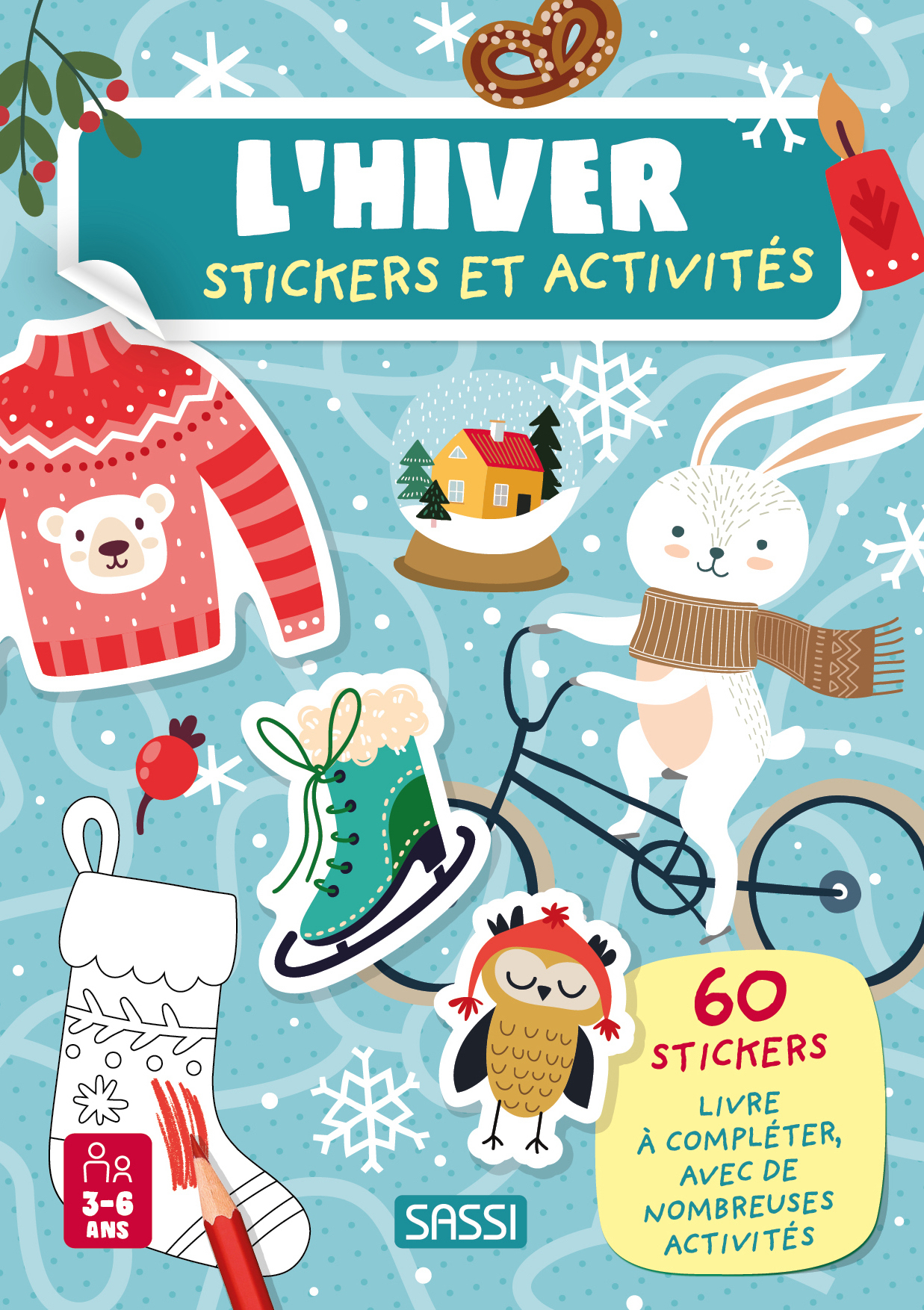 L'hiver - Stickers et activités