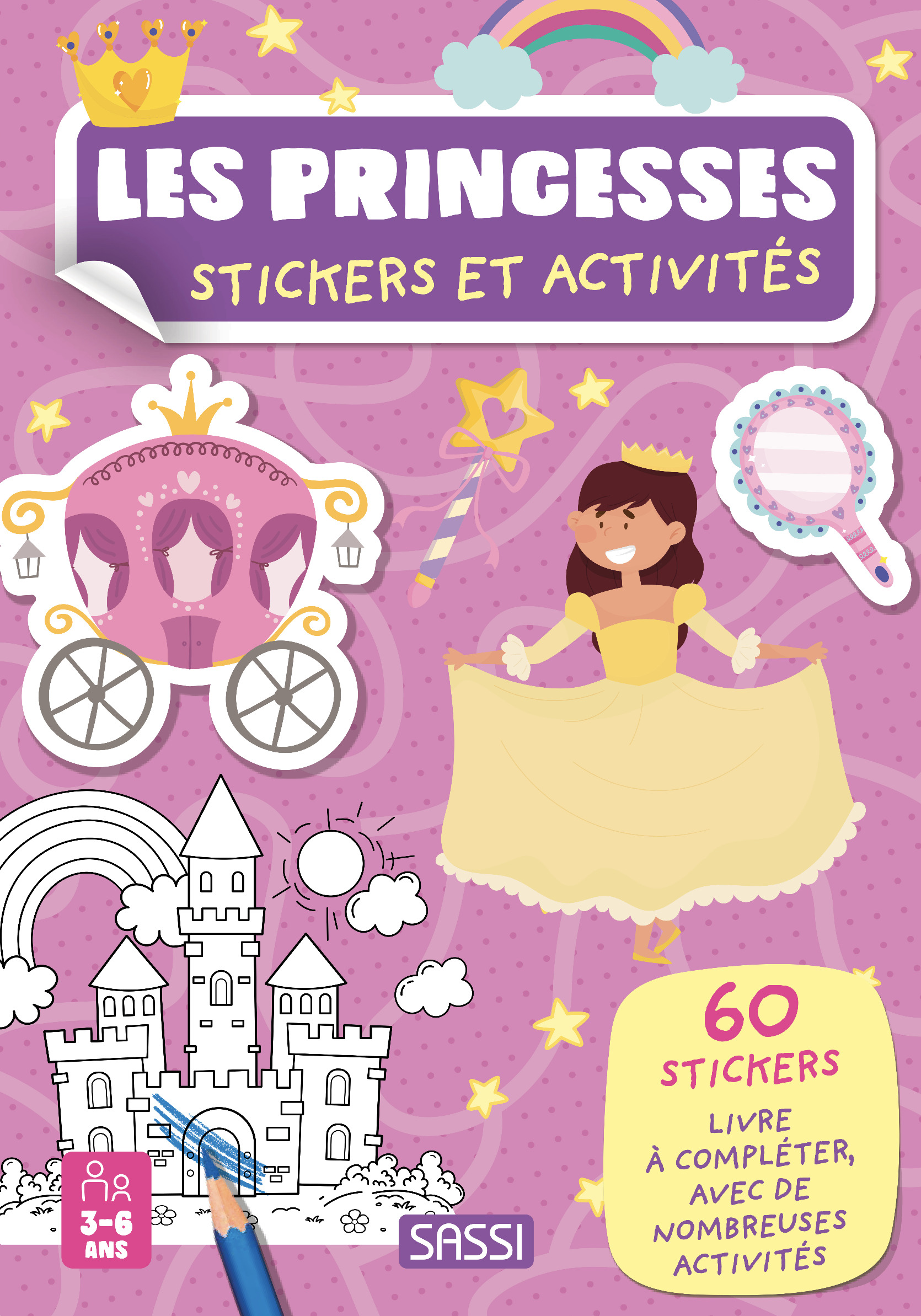 Les princesses - Stickers et activités