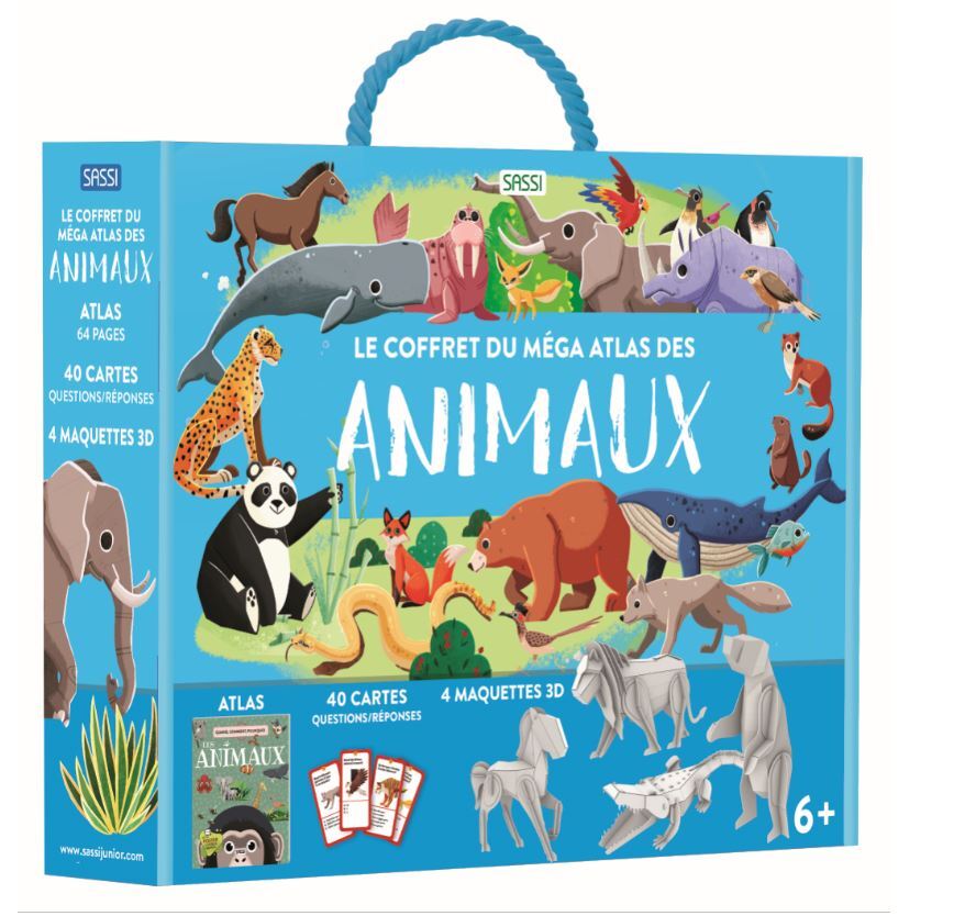 Le coffret du méga atlas des animaux 