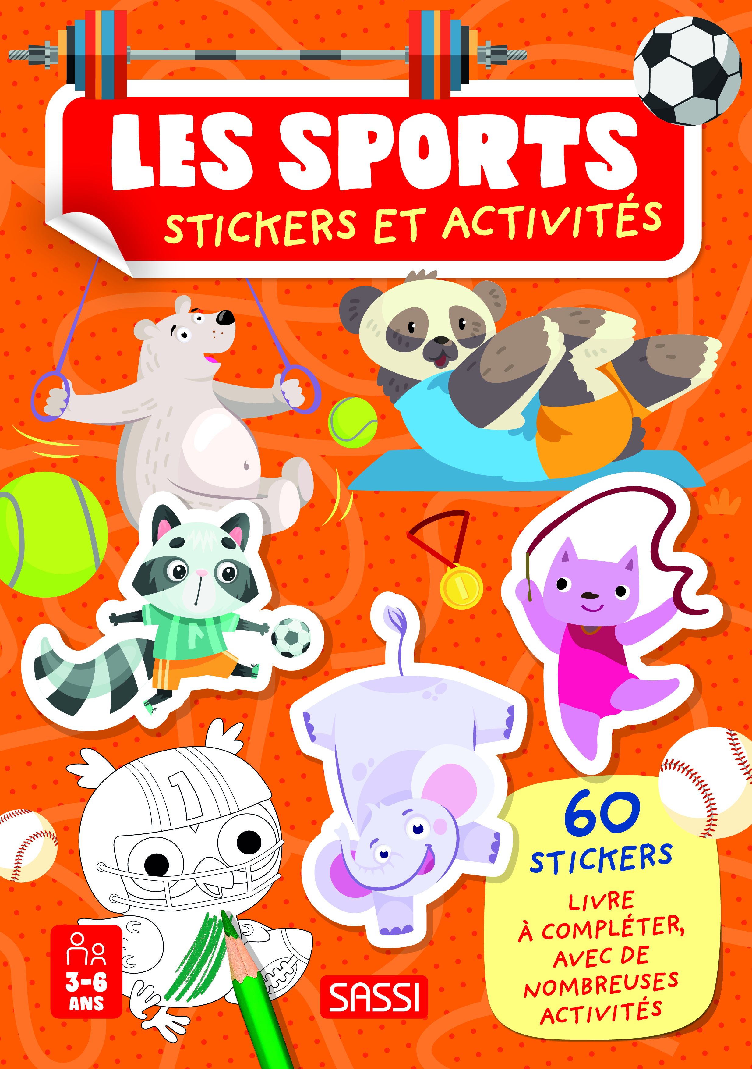 Livres d'activités - Les sports