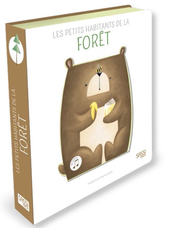 Livre sonores - Les petits habitants de la forêt