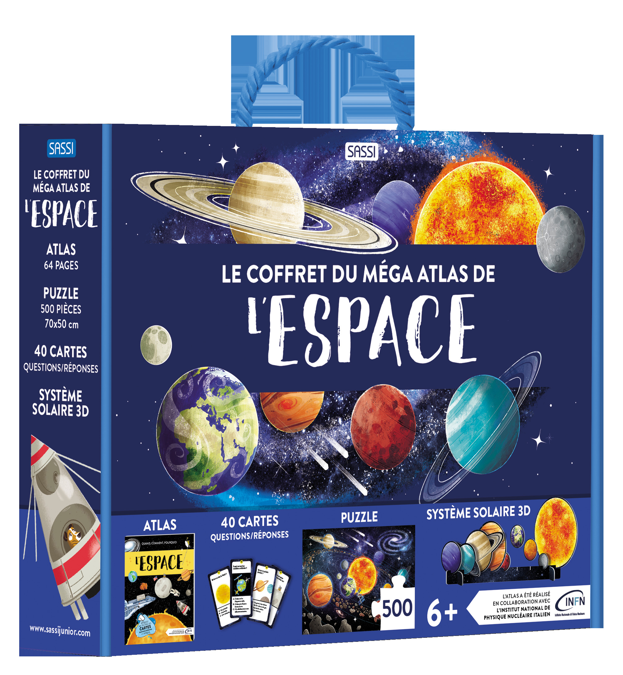 Le coffret du méga atlas de l'espace - N.E. 2024