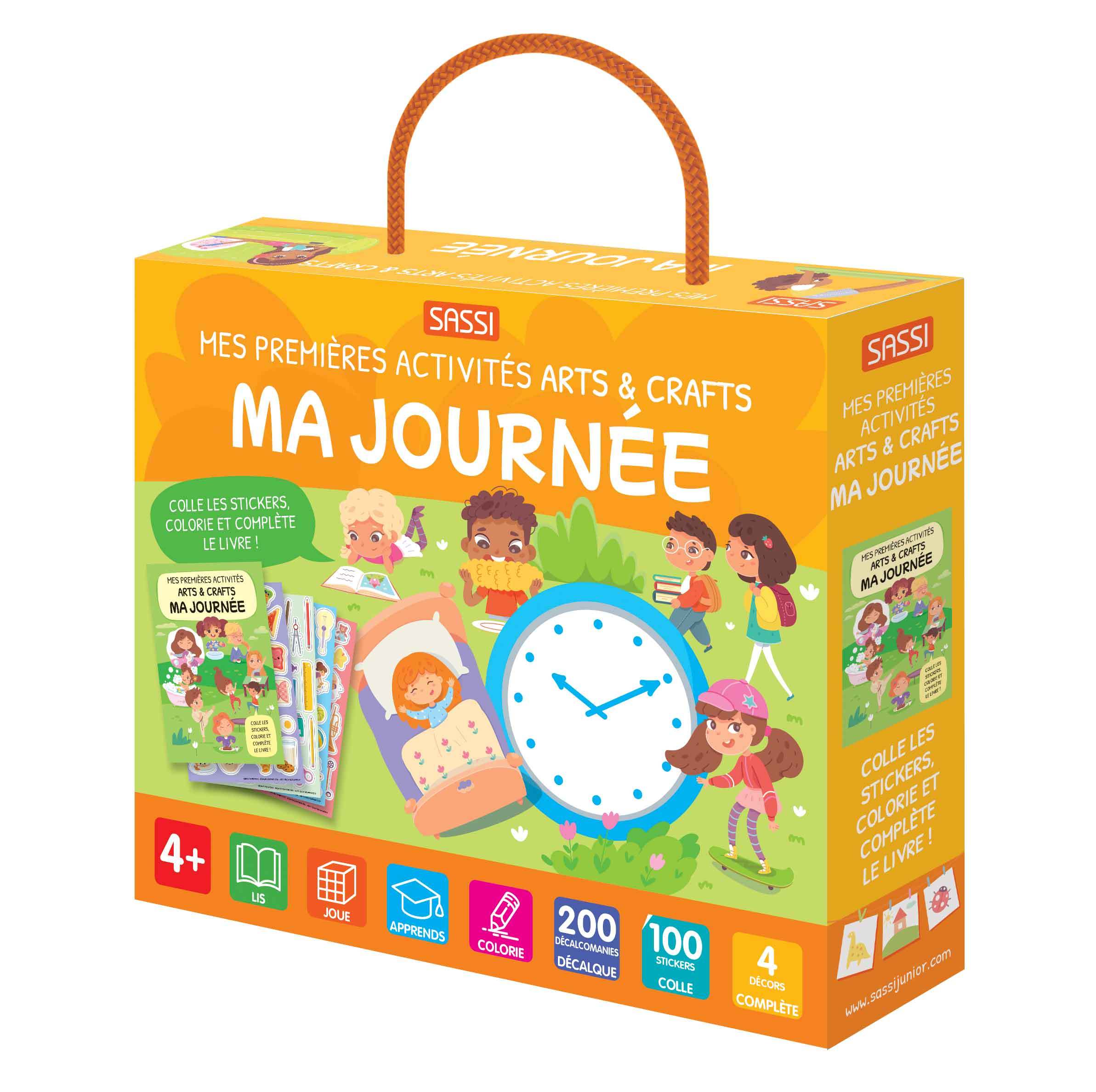 Mes premières activités arts & crafts. Ma journée