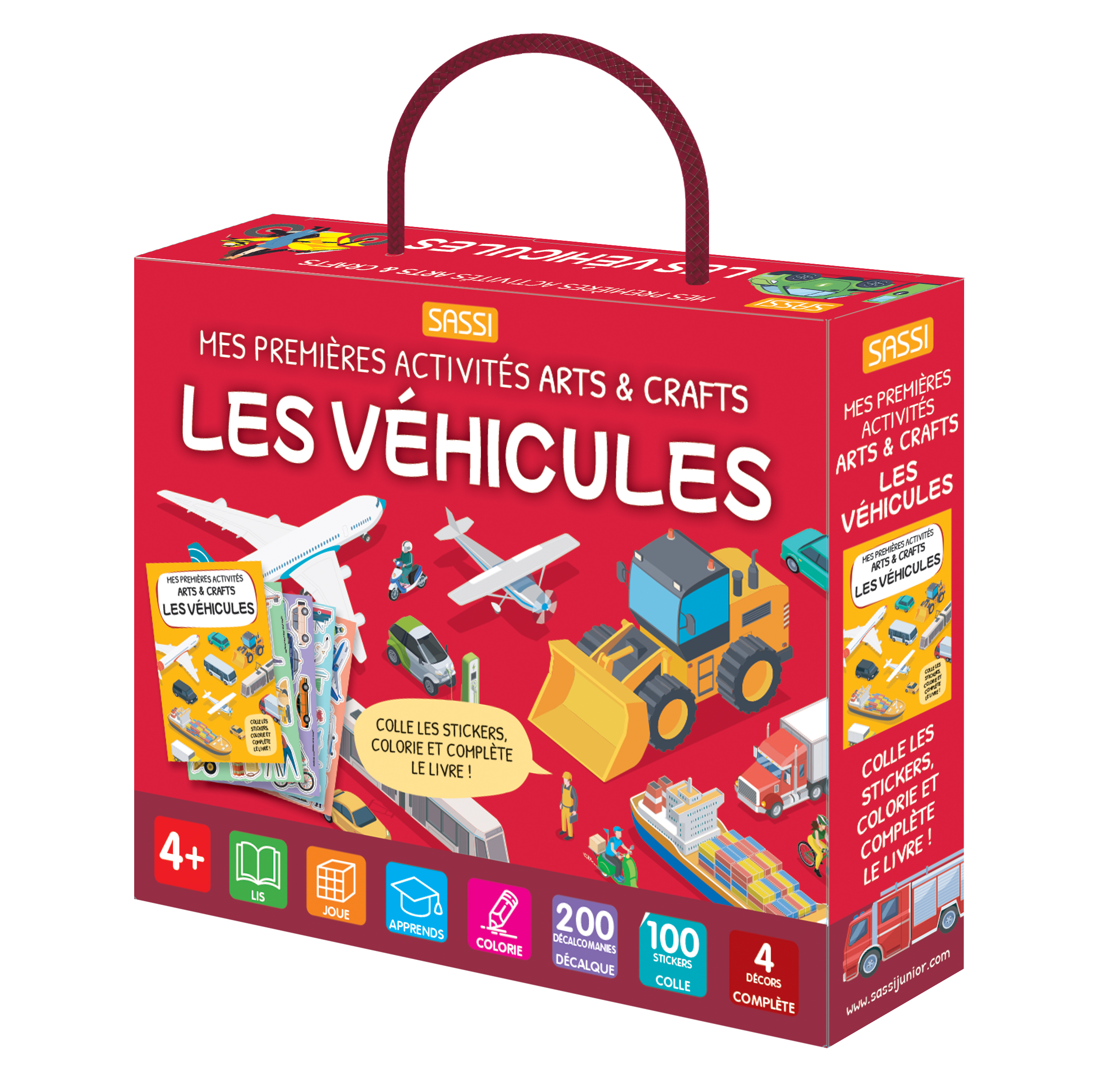 Mes premières activités arts & crafts. Les véhicules
