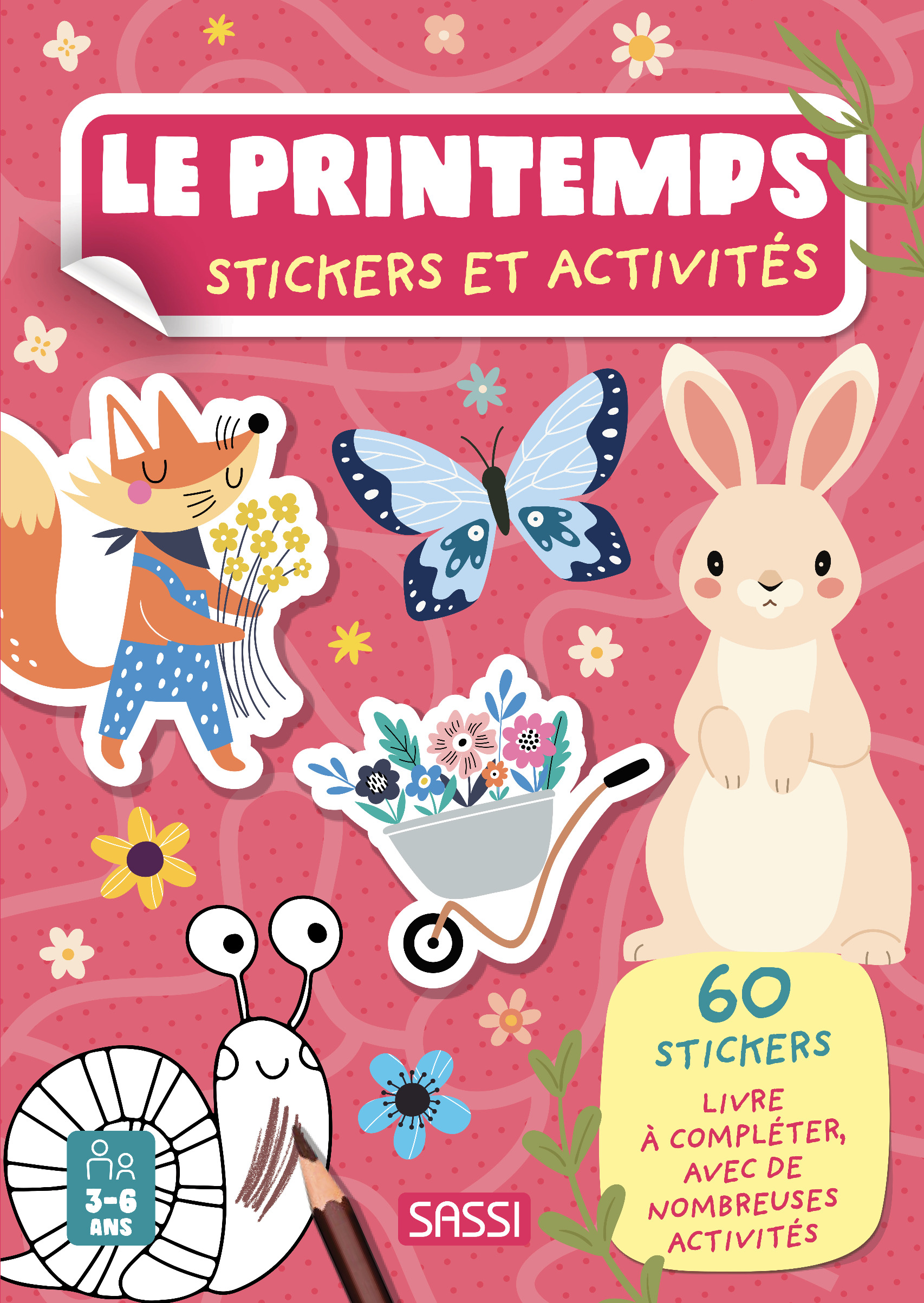Le printemps - Stickers et activités