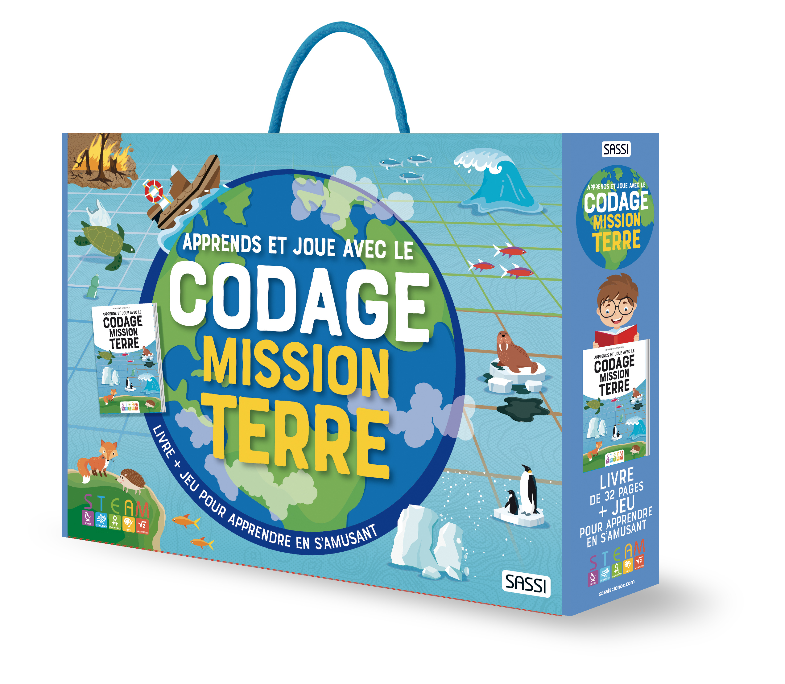 Apprends et joue avec le codage - Mission terre