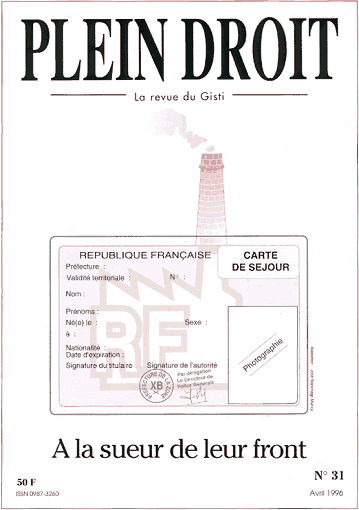 A la sueur de leur front