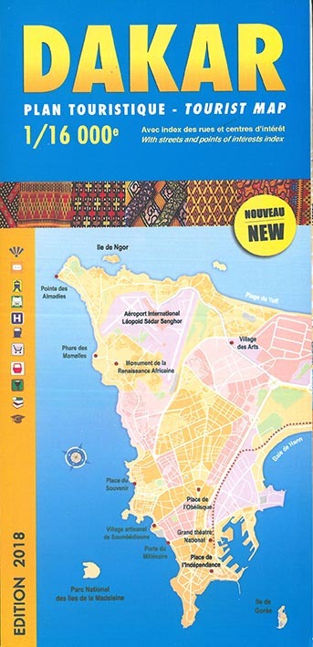 DAKAR PLAN TOURISTIQUE