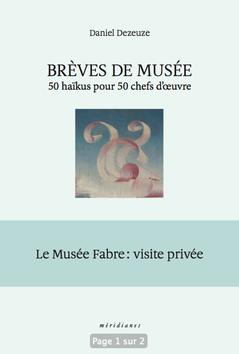 Brèves de musée - 50 haïkus pour 50 chefs d'œuvre