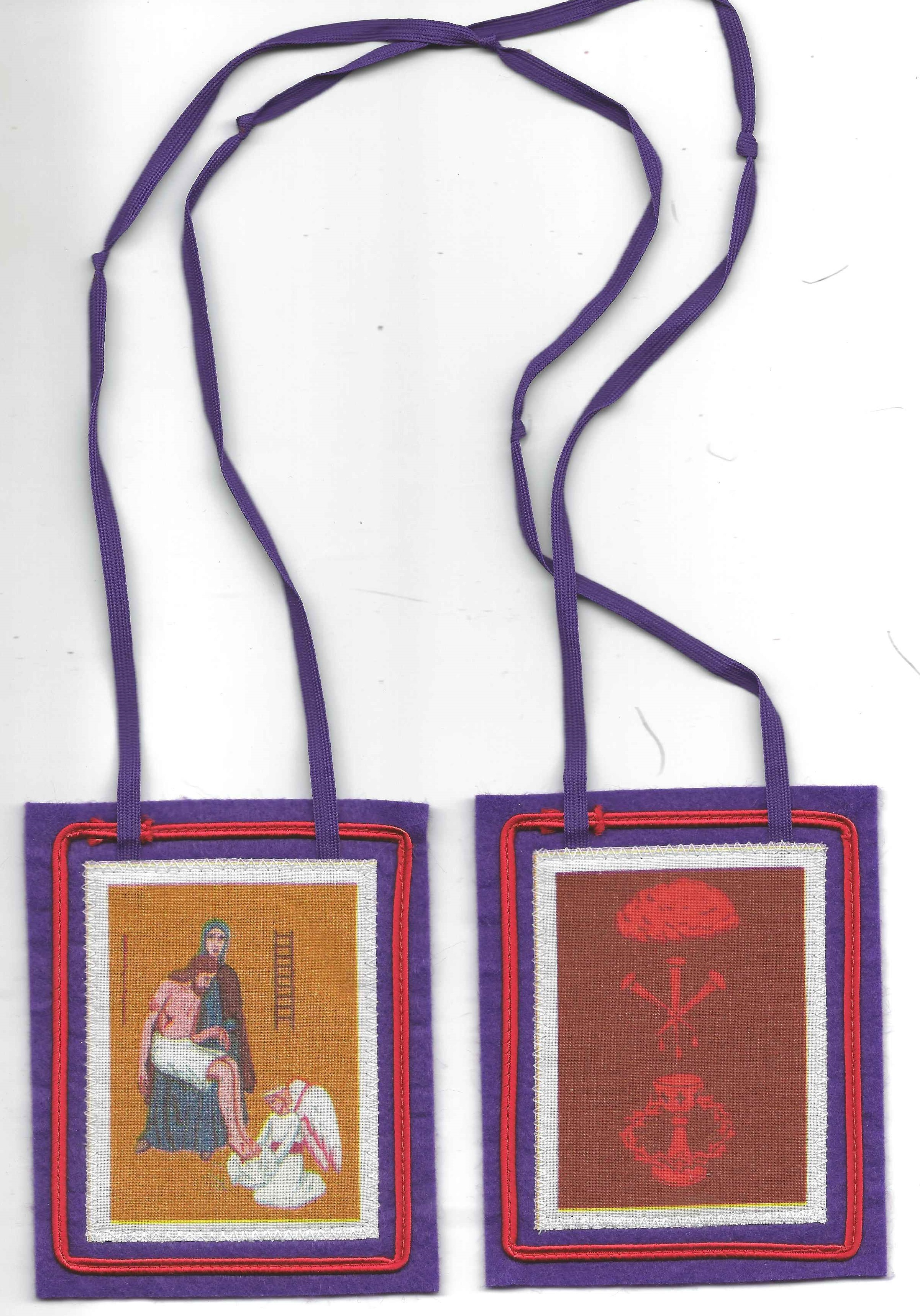 Scapulaire de bénédiction et de protection - D538