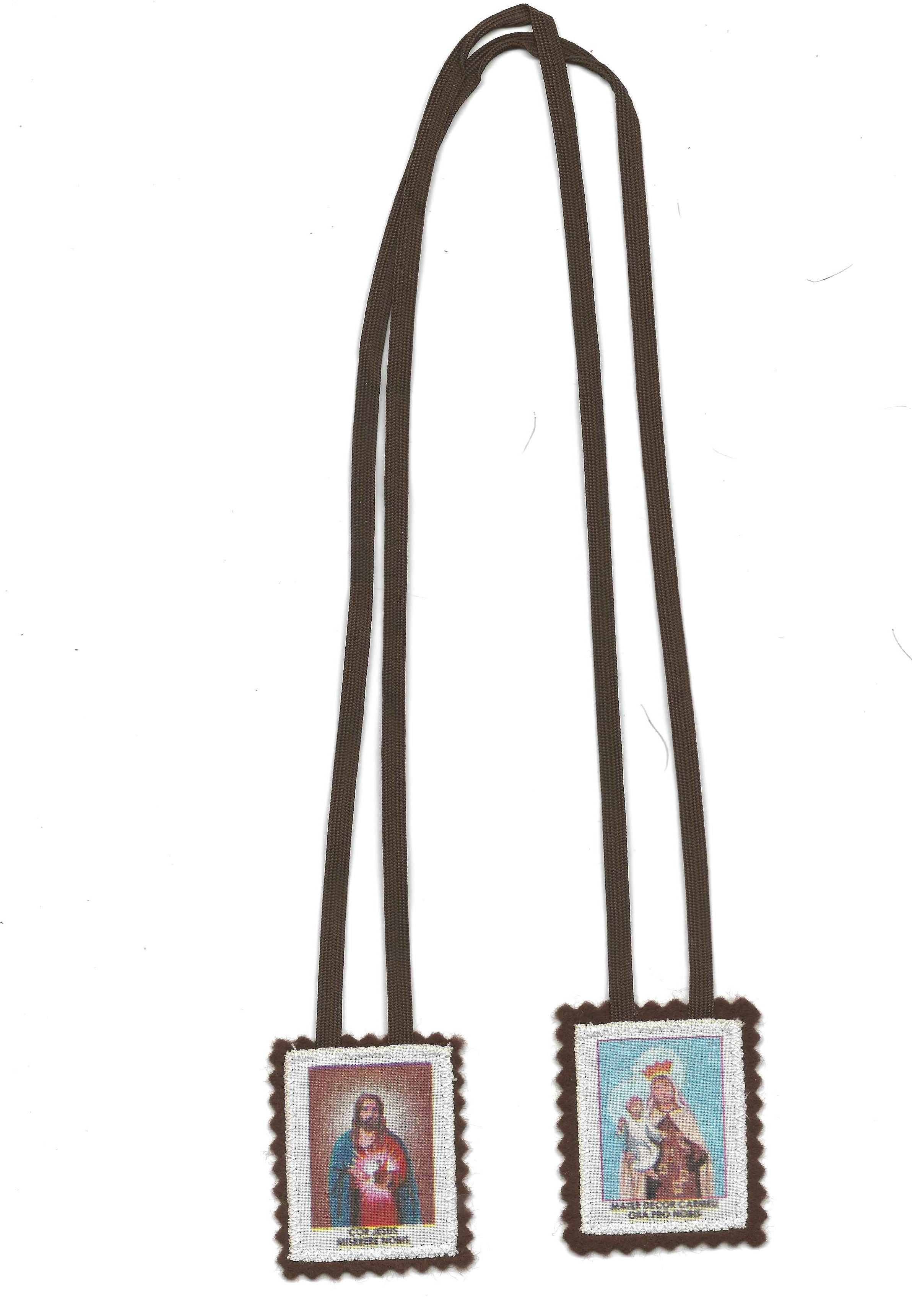 Scapulaire de Notre Dame du Mont Carmel - D537