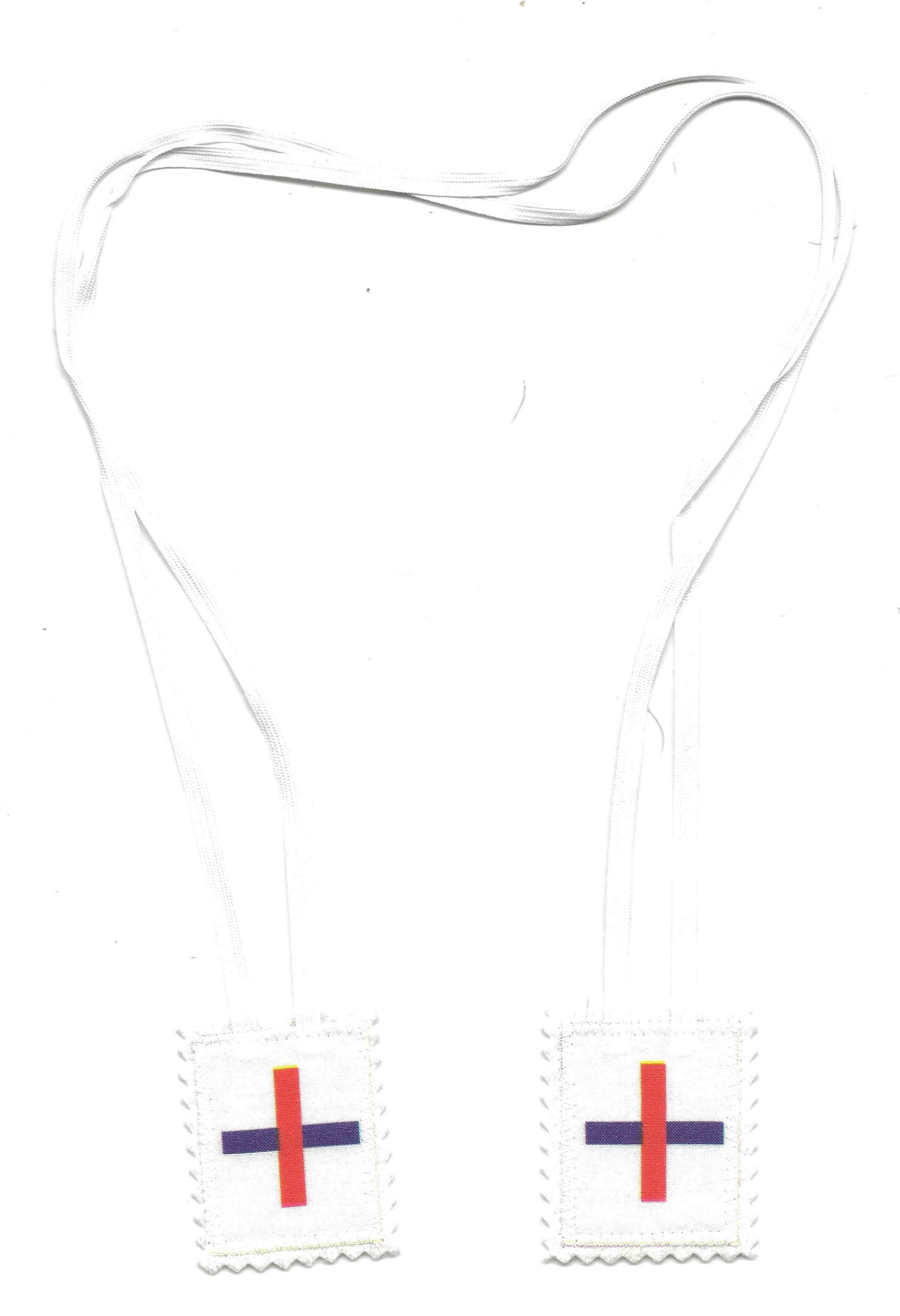 Scapulaire blanc des trinitaires - D600