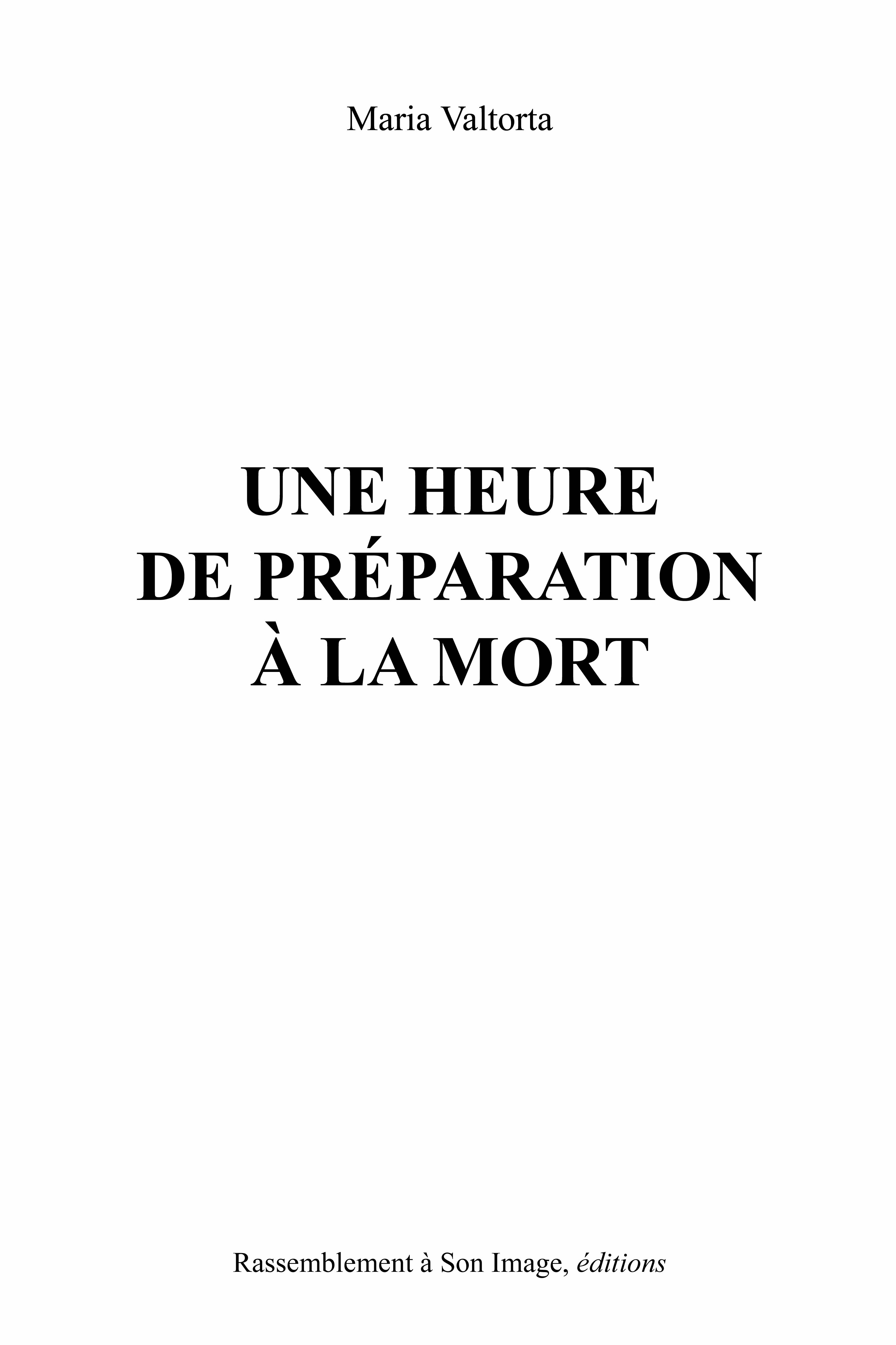 Une heure de préparation à la mort - L97