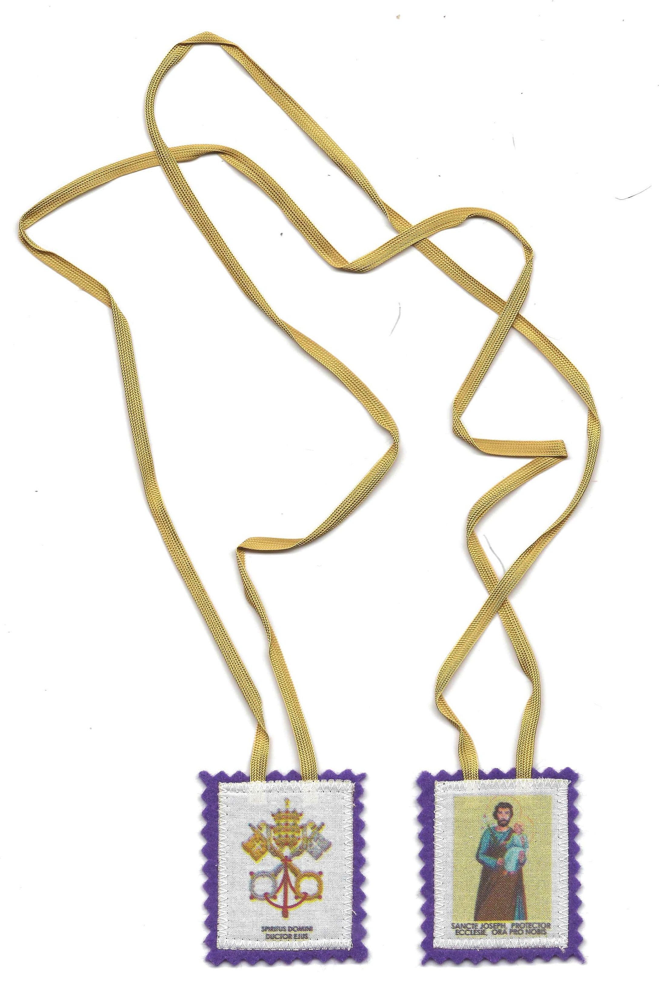 Scapulaire de saint Joseph - D609