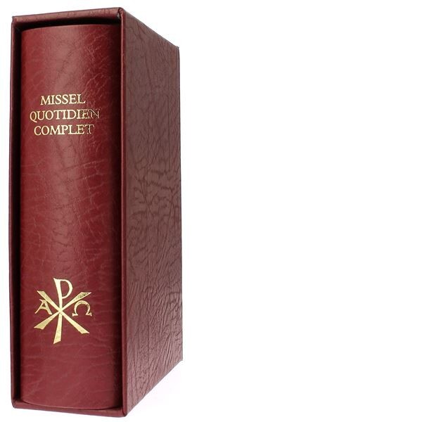 Missel quotidien complet (bordeaux)