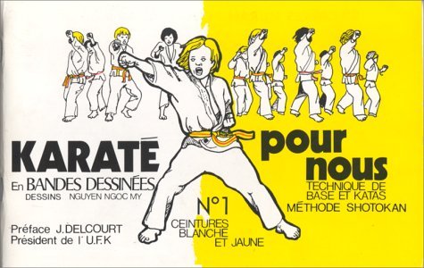 Karaté pour nous, en bandes dessinées
