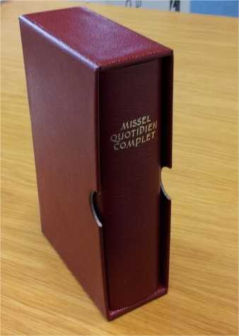 Missel quotidien complet - bordeaux