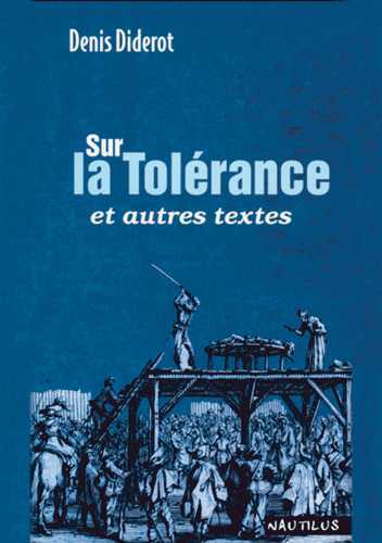 SUR LA TOLÉRANCE
