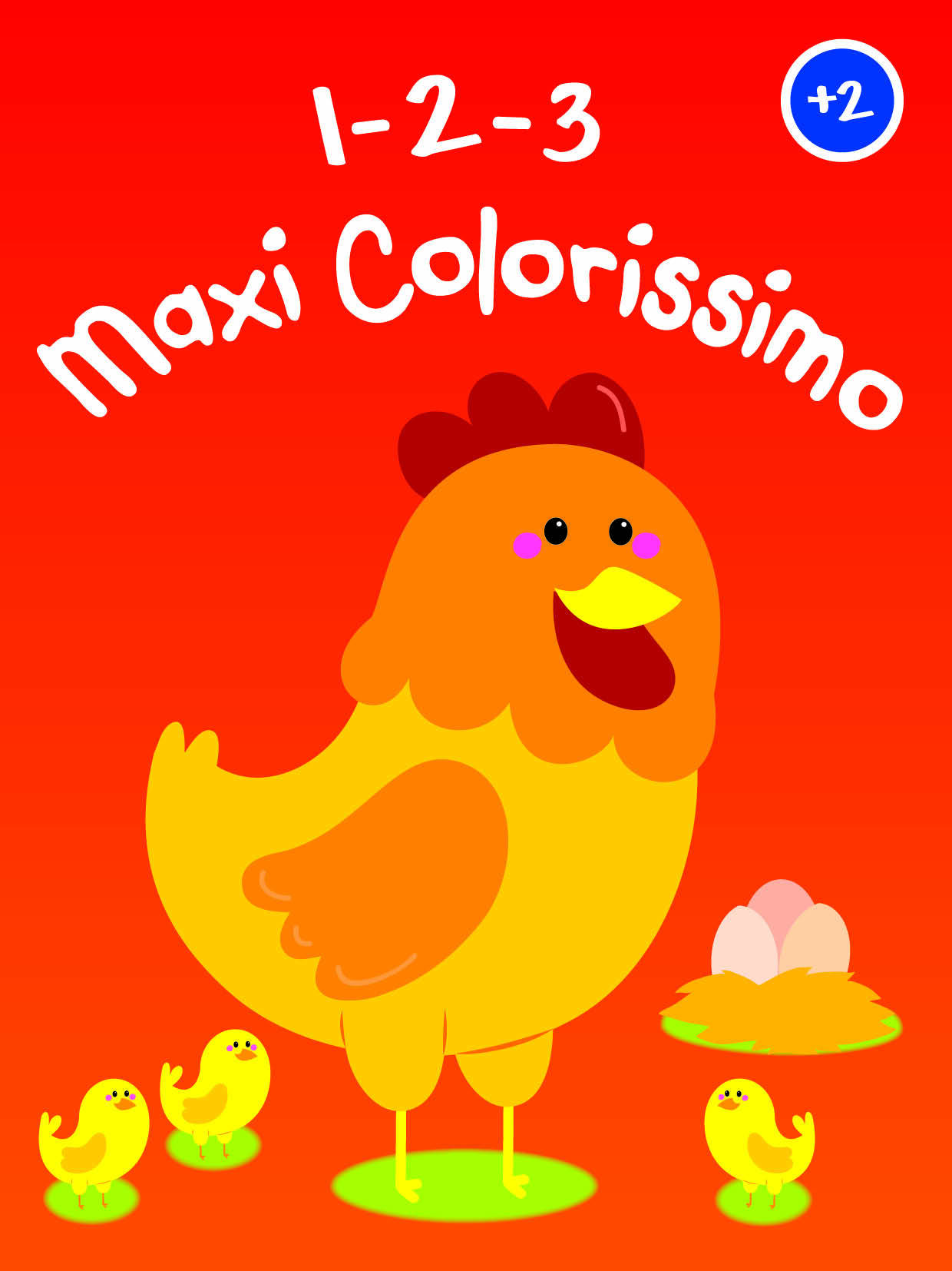 1-2-3 Maxi Colorissimo - Poule +2