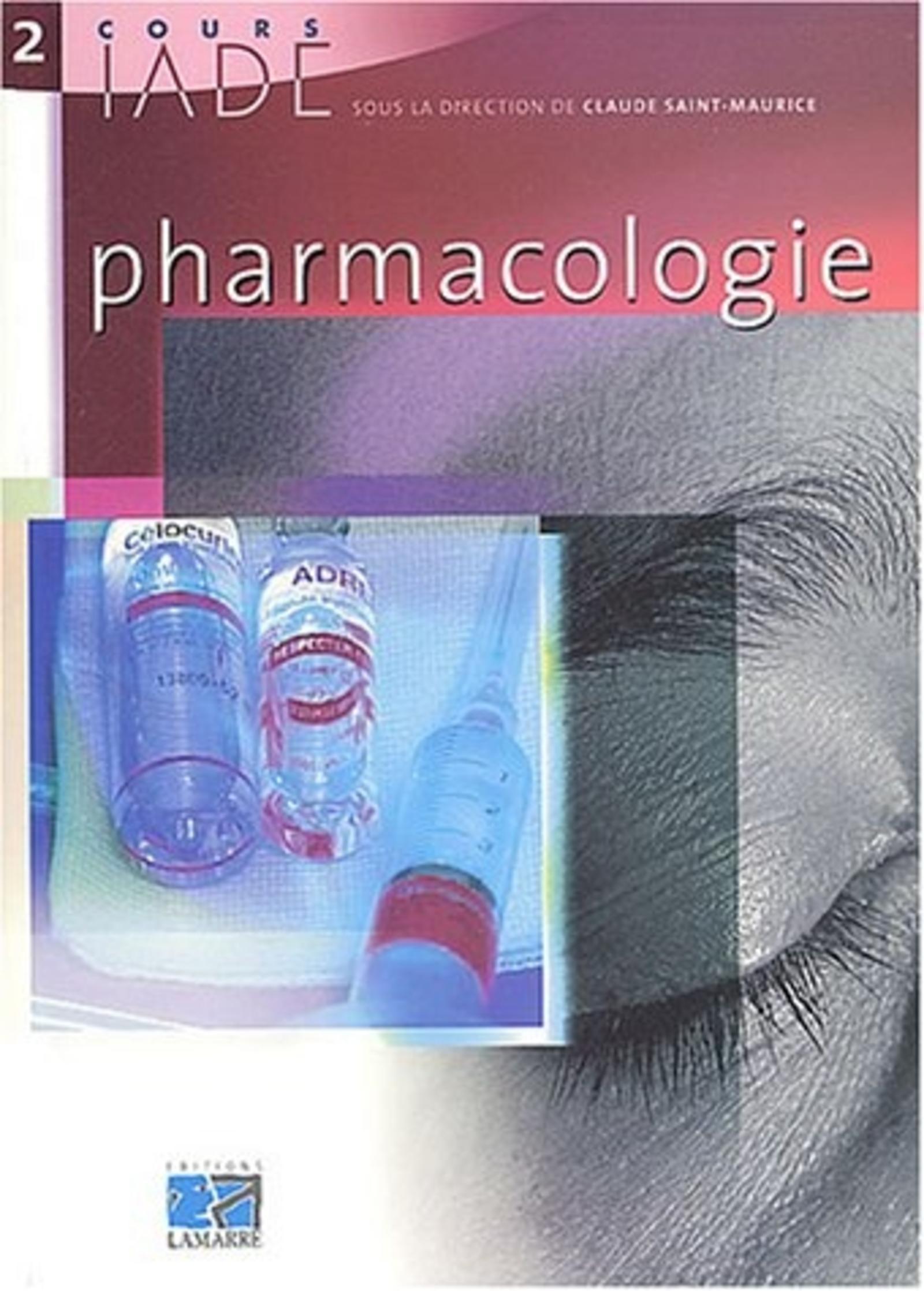 COURS IADE PHARMACOLOGIE TOME 2