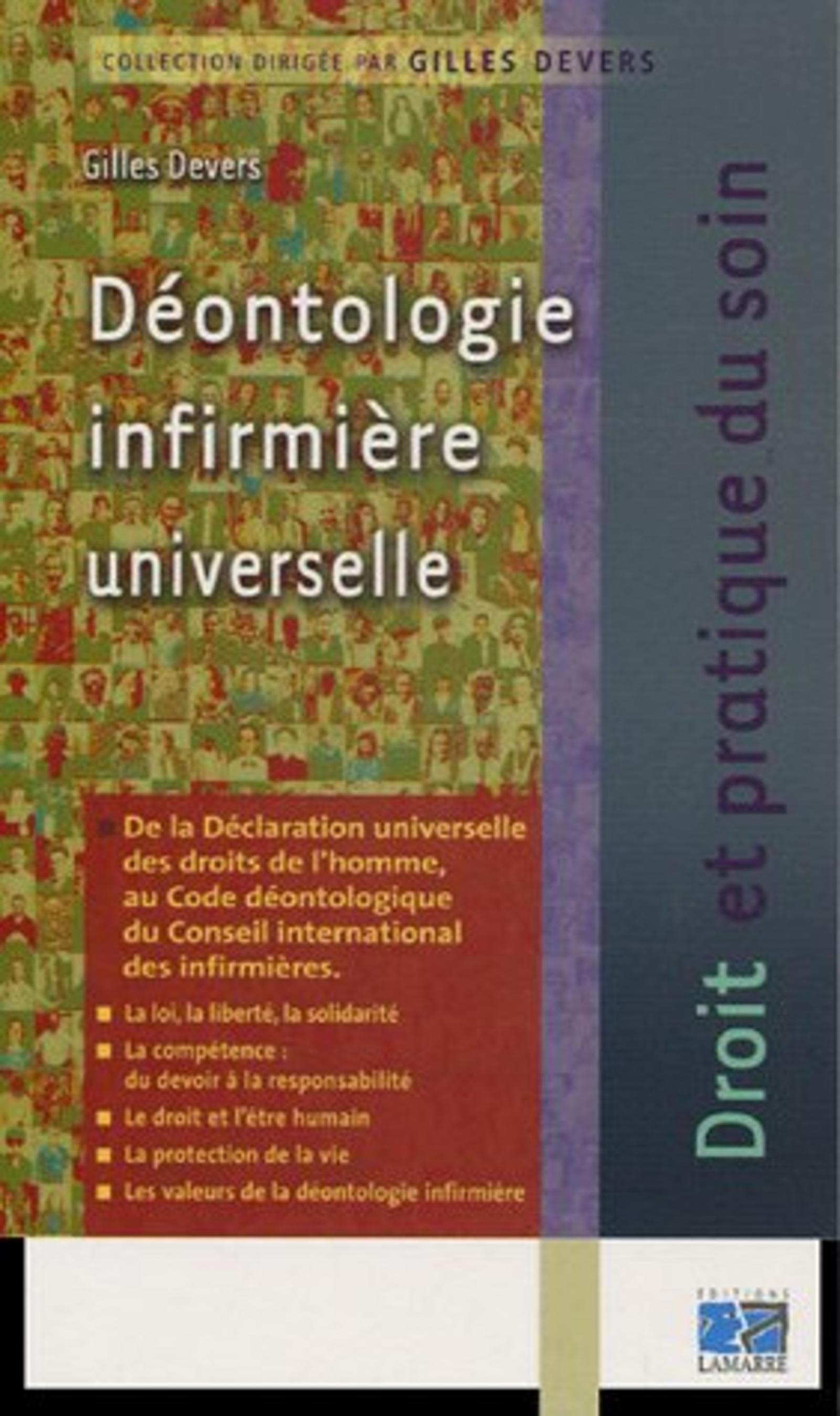 POUR UNE DEONTOLOGIE INFIRMIERE UNIVERSELLE