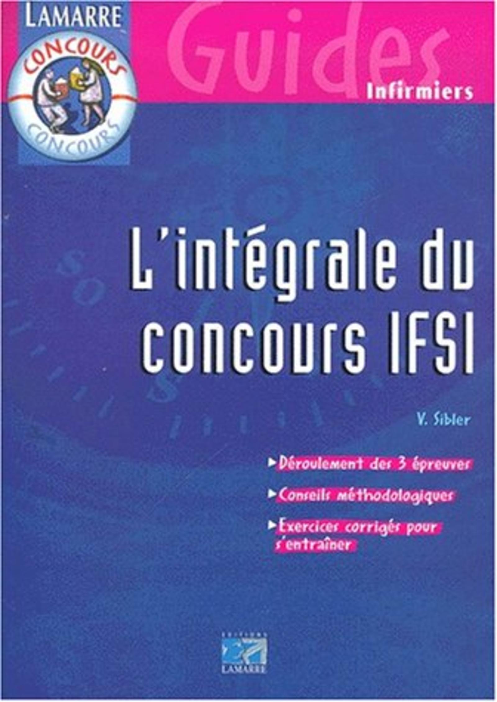 L'INTEGRALE DU CONCOURS IFSI
