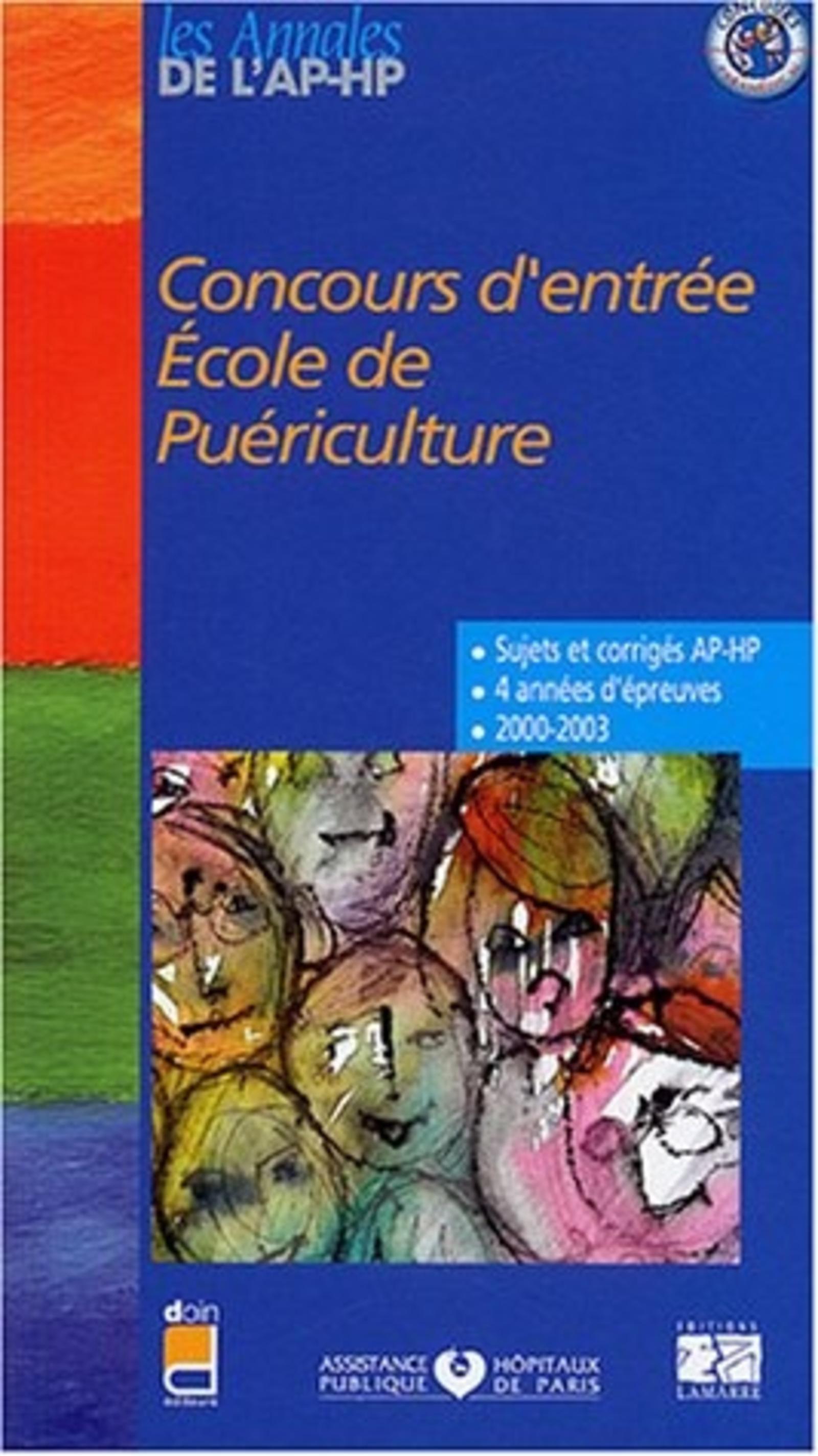 CONCOURS D ENTREE EN ECOLE DE PUERICULTURE SUJETS ET CORRIGES 2002/2003