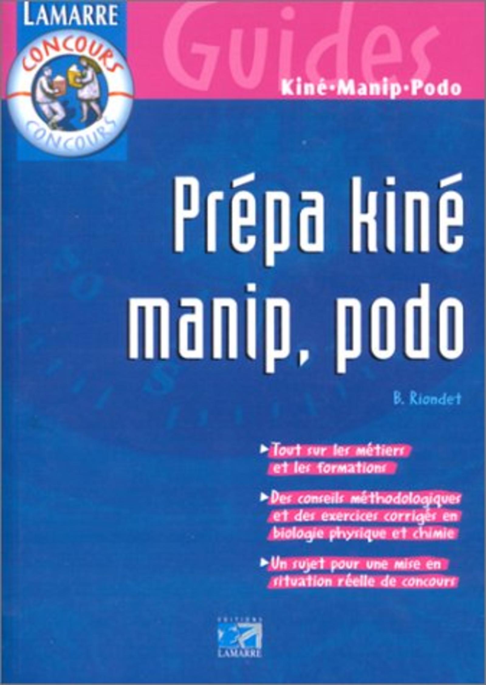 PREPA KINE MANIPE RADIO PEDICURE PEDOLOGUE