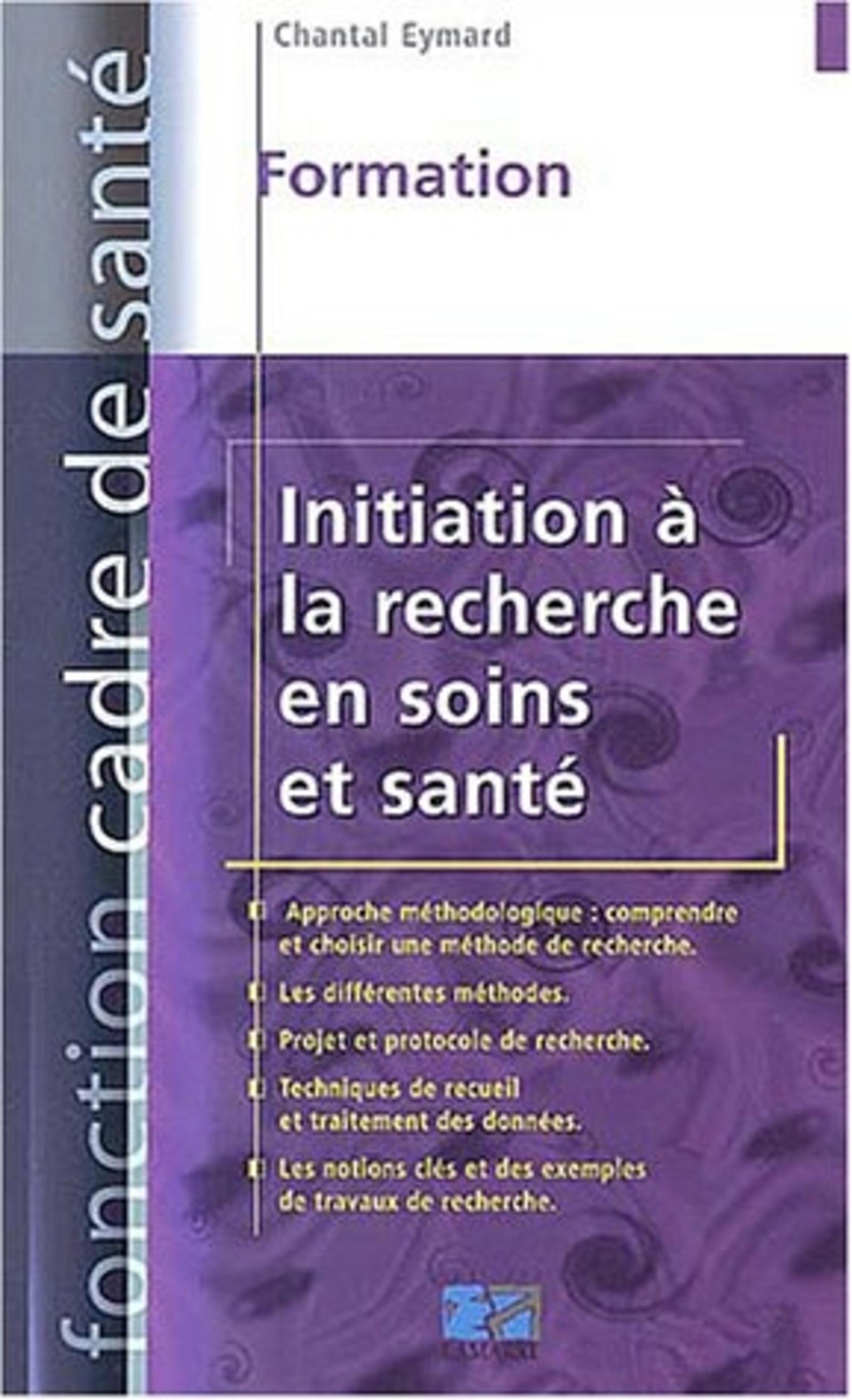 INITIATION A LA RECHERCHES EN SOINS ET SANTE