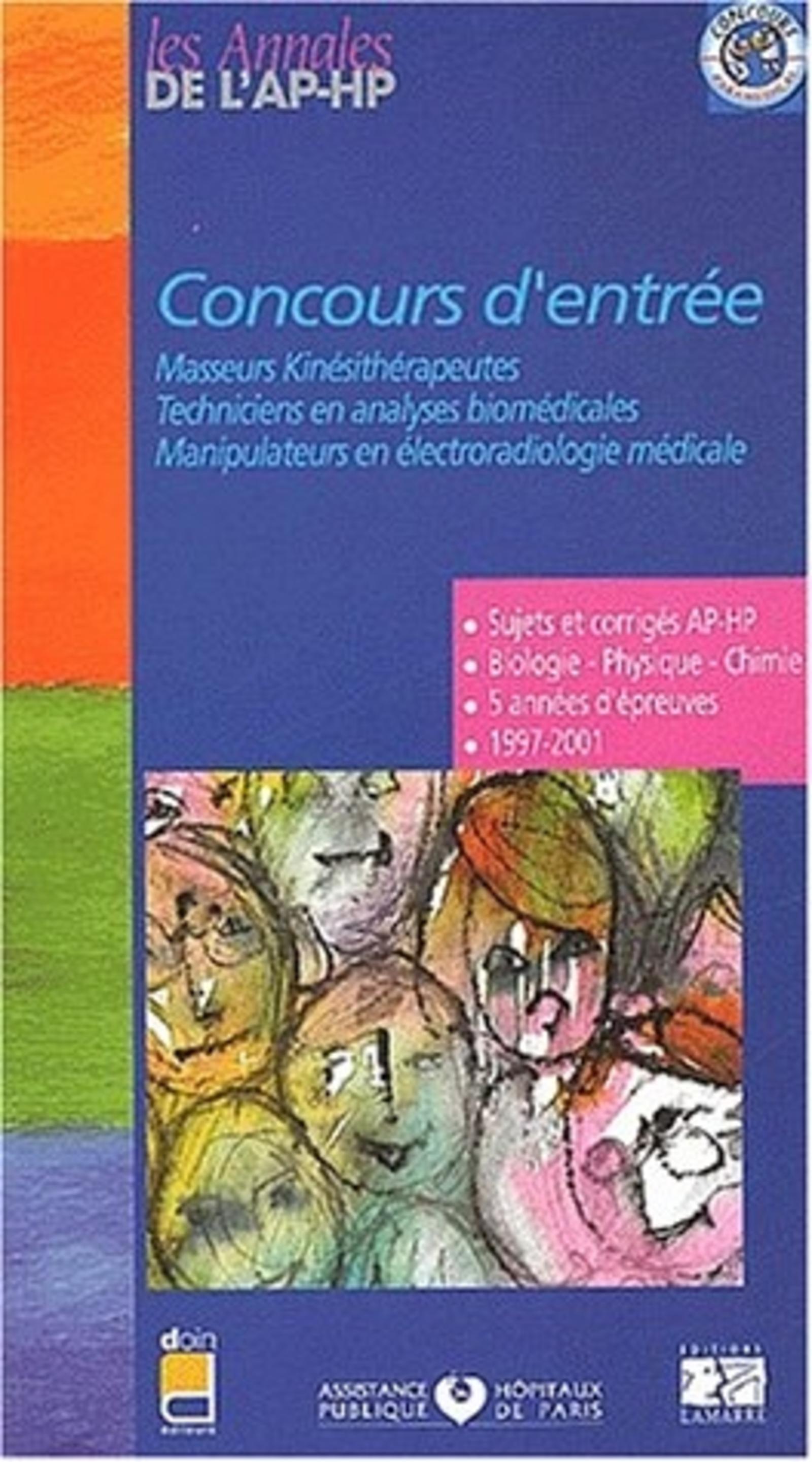 CONCOURS D ENTREE MASSEURS KINE TECHNICIENS EN ANALYSES BIOMEDICALES MANIPULATEU