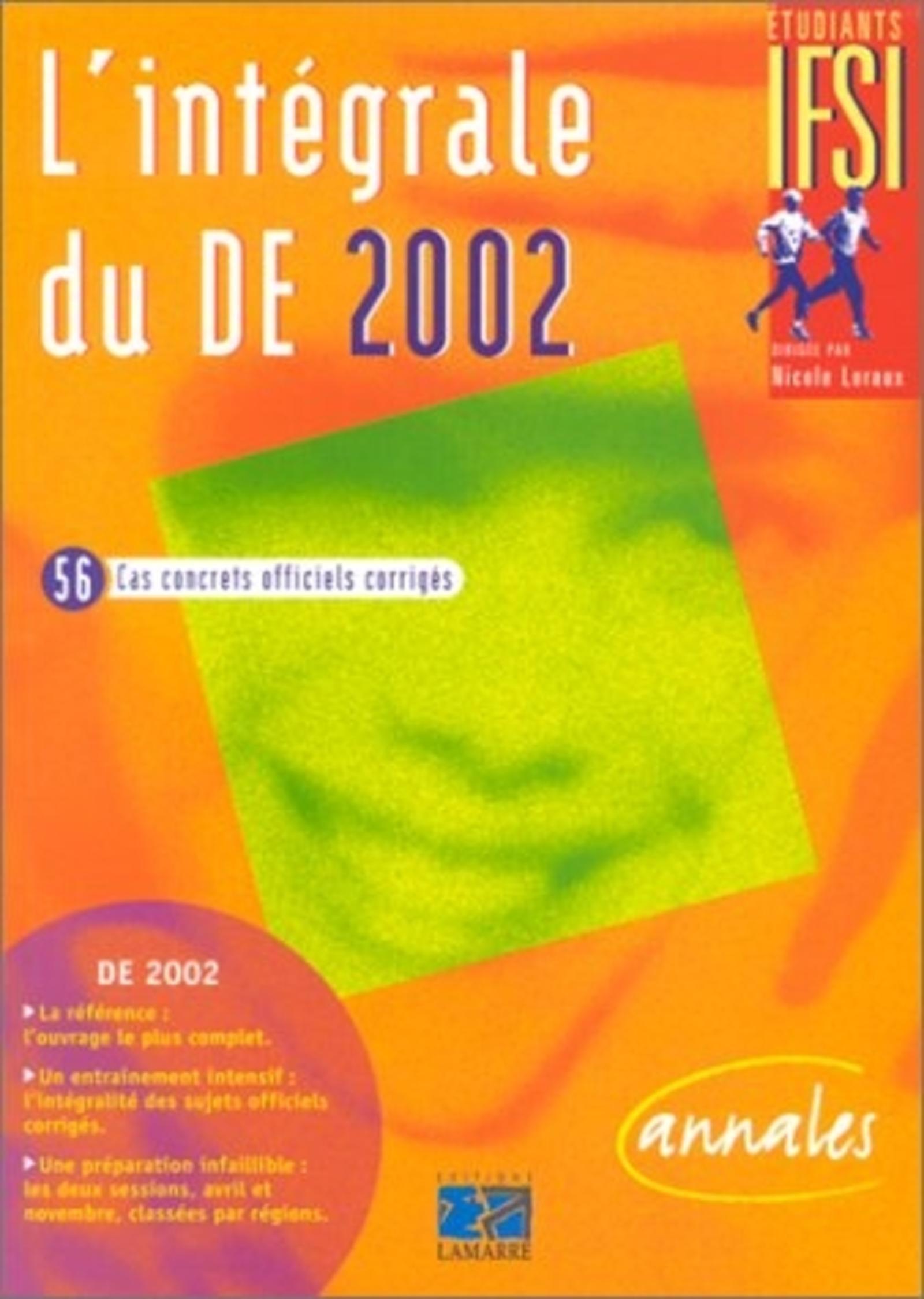INTEGRALE DU DE 2002